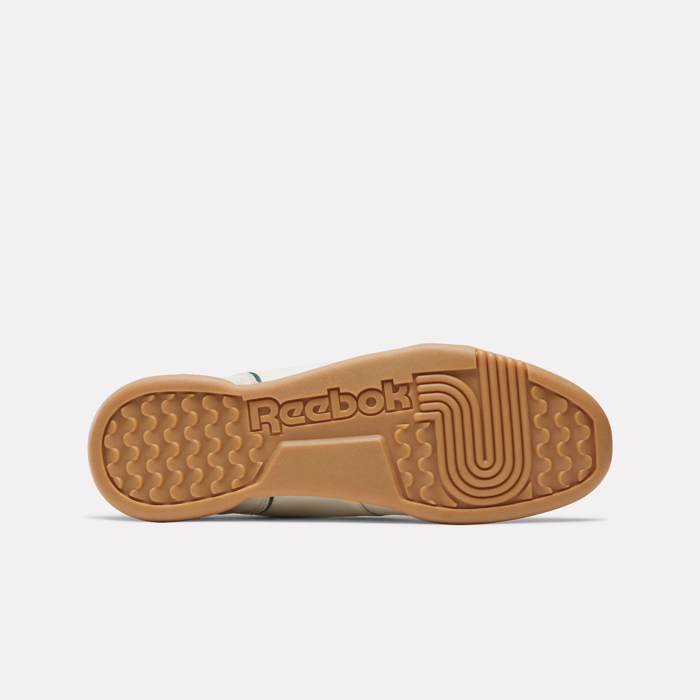 REEBOK FOOTWEAR UNISEX Workout Plus Shoes CHALK/DARKGREEN/VINTAGECHALK - Image 4