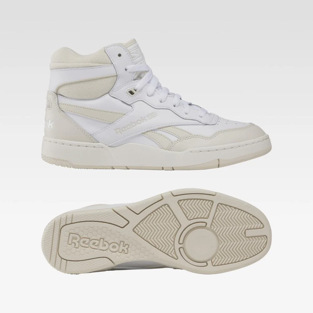 Reebok Footwear Women BB 4000 II Mid Women's Shoes BON/FTWWHT/CHALK - Image 2