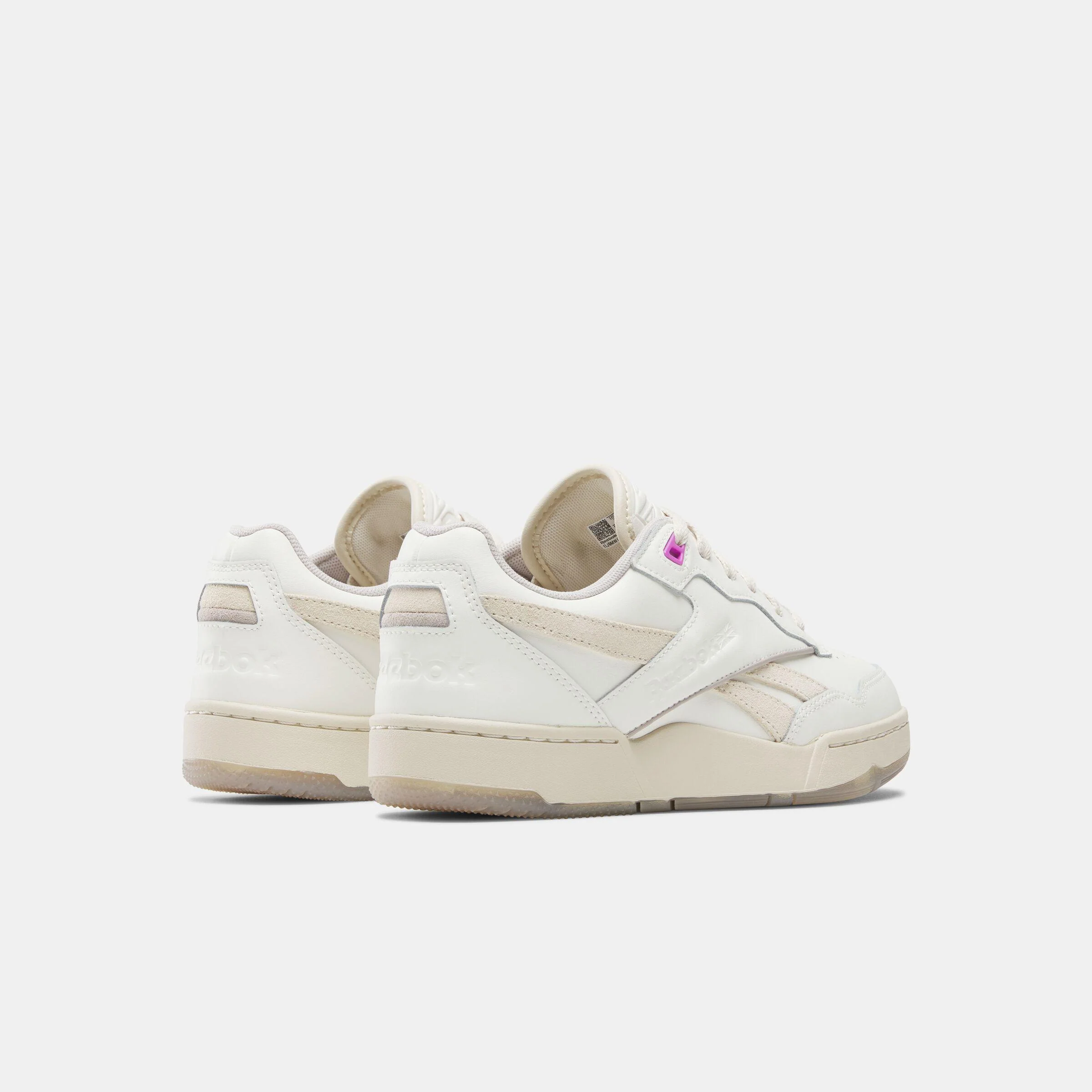 Reebok Footwear Women BB 4000 II Retro Basketball Shoes CHALK/SAND/HAZY GREY - Image 3