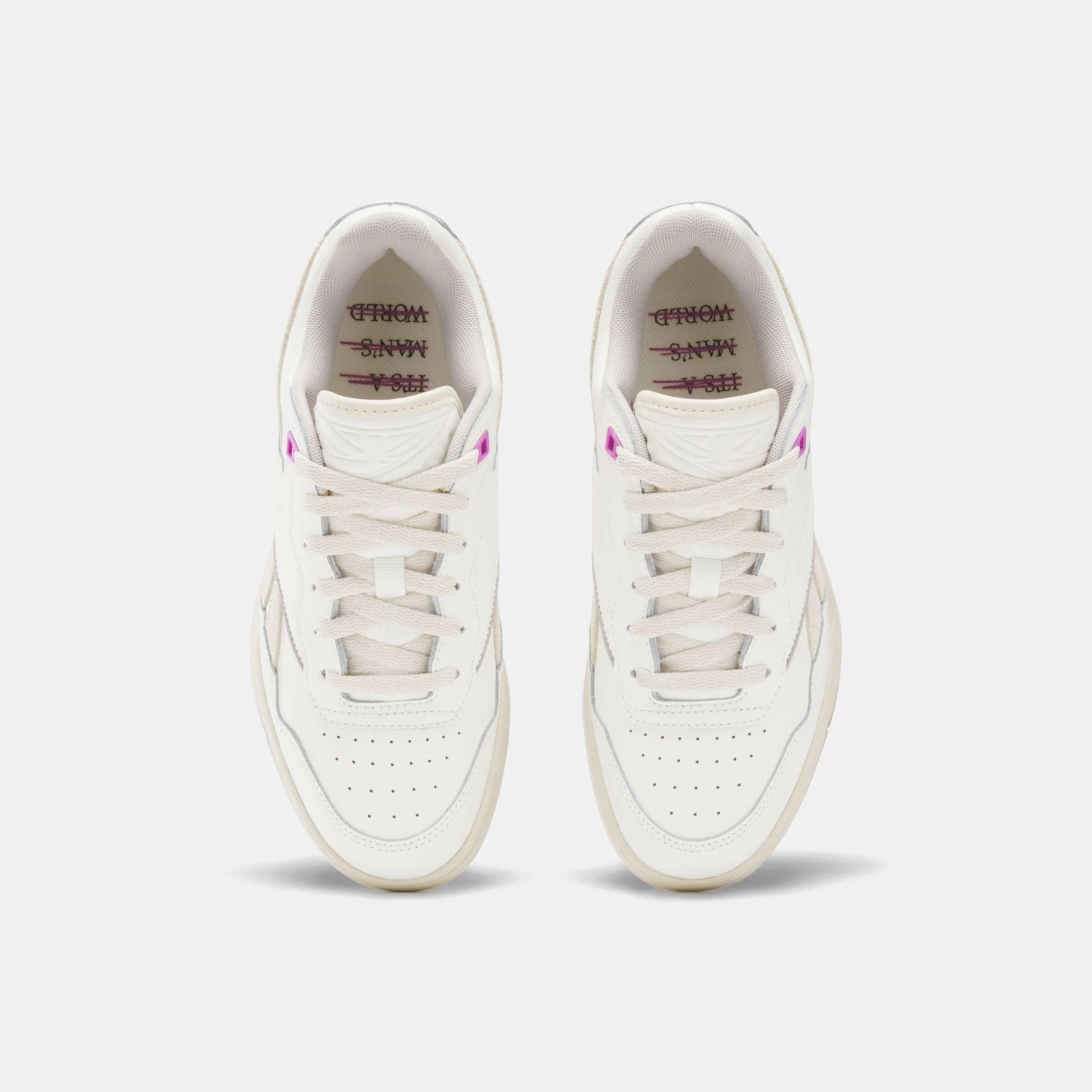 Reebok Footwear Women BB 4000 II Retro Basketball Shoes CHALK/SAND/HAZY GREY - Image 5
