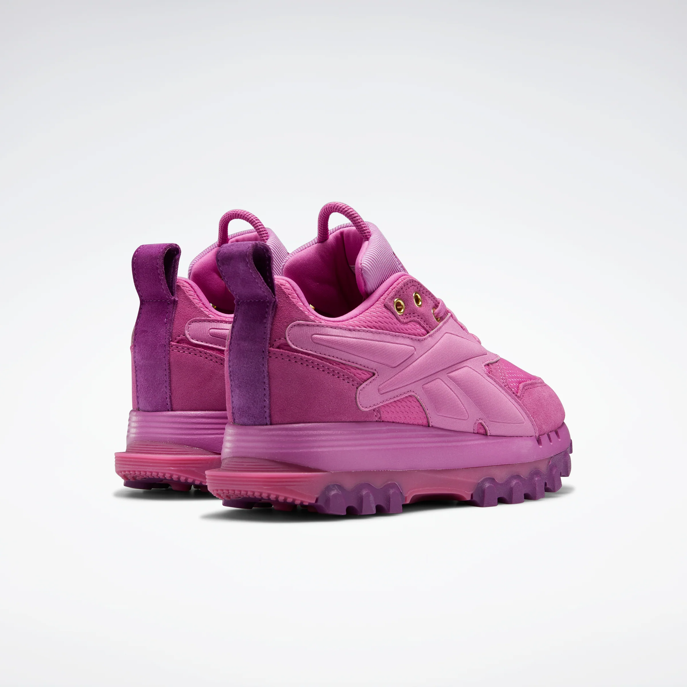 Reebok Footwear Women Cardi B Classic Leather V2 Shoes Ultrab/Auberg/Magold - Image 4
