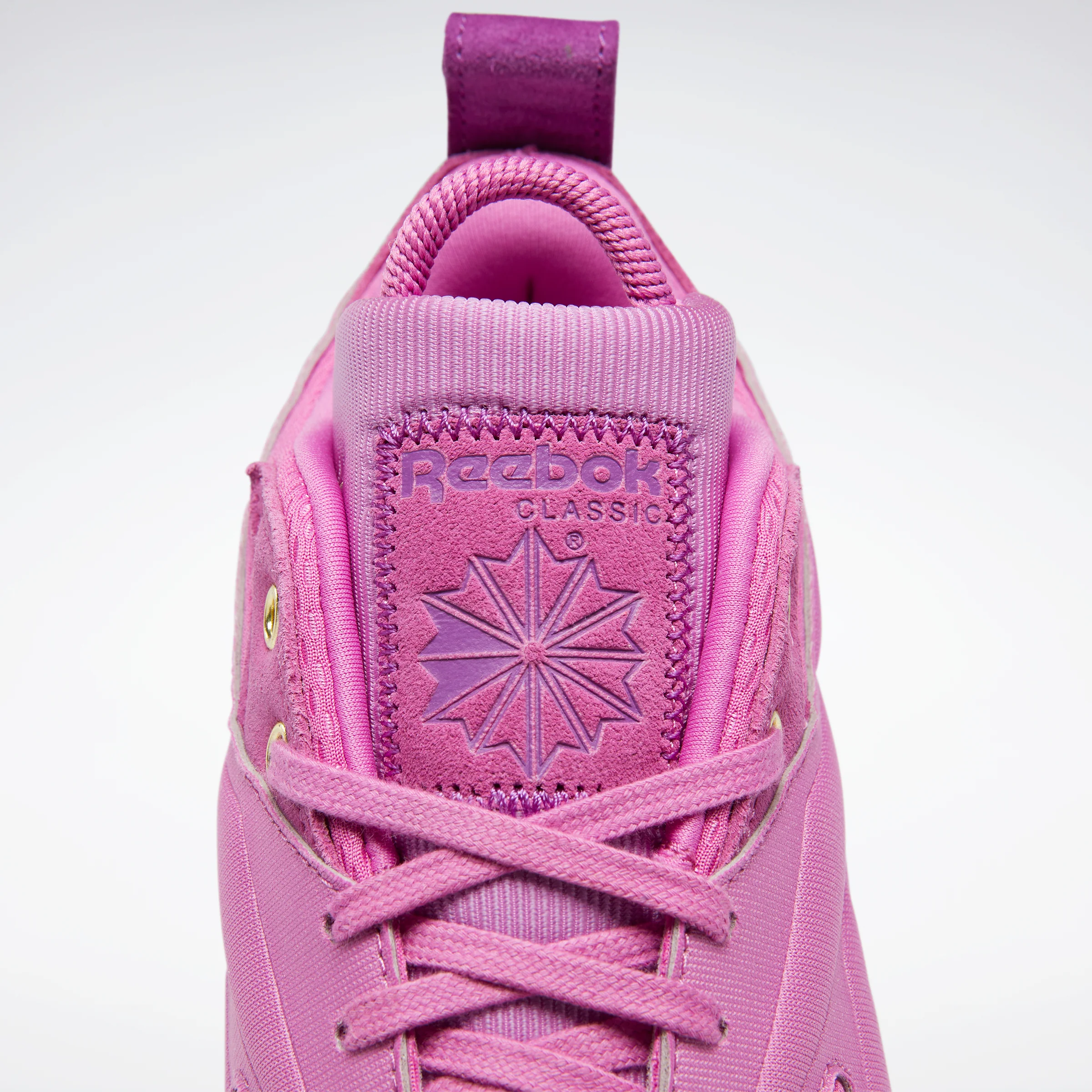 Reebok Footwear Women Cardi B Classic Leather V2 Shoes Ultrab/Auberg/Magold - Image 7
