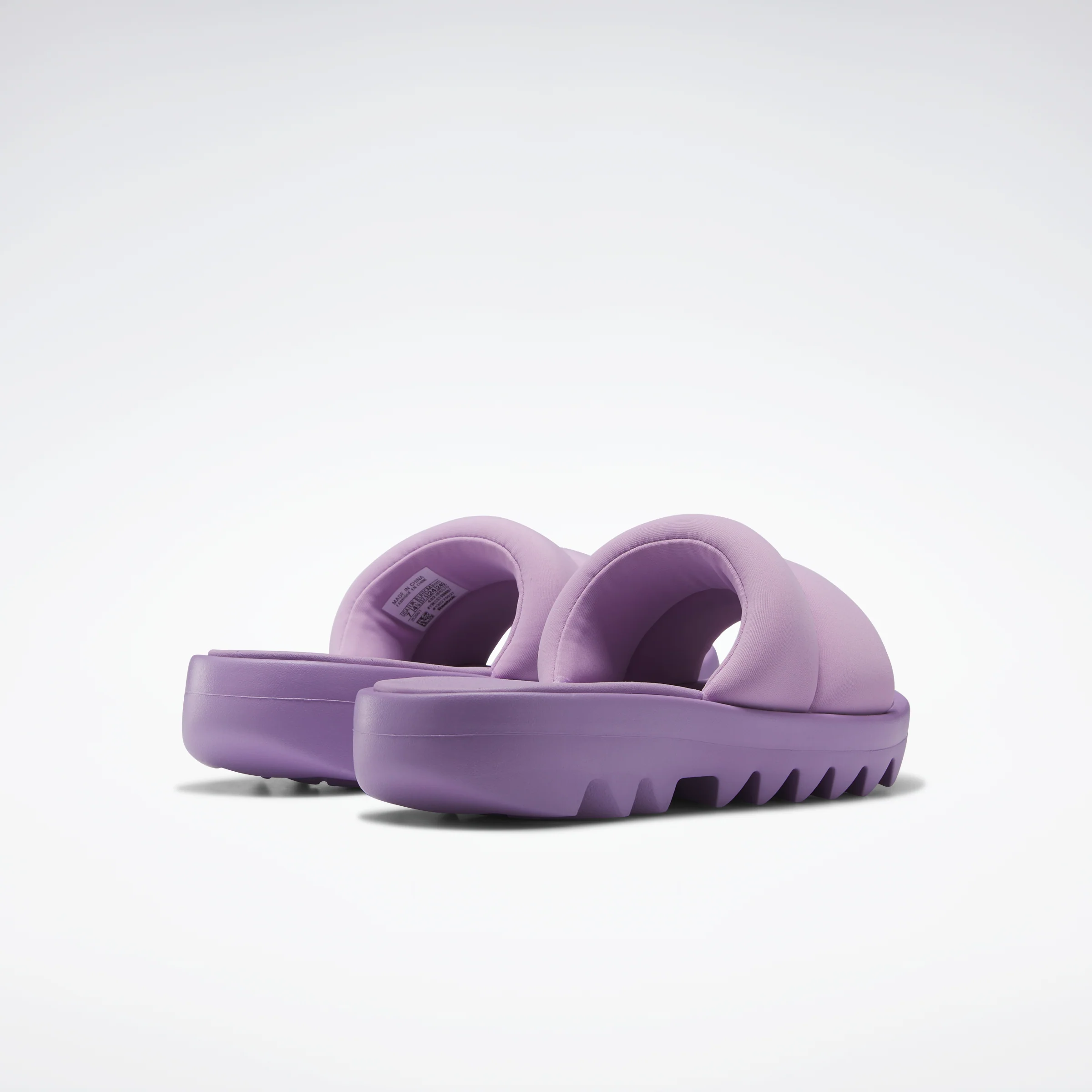 Reebok Footwear Women Cardi B Slides Puzzled Purple/Puzzled Purple/ - Image 4