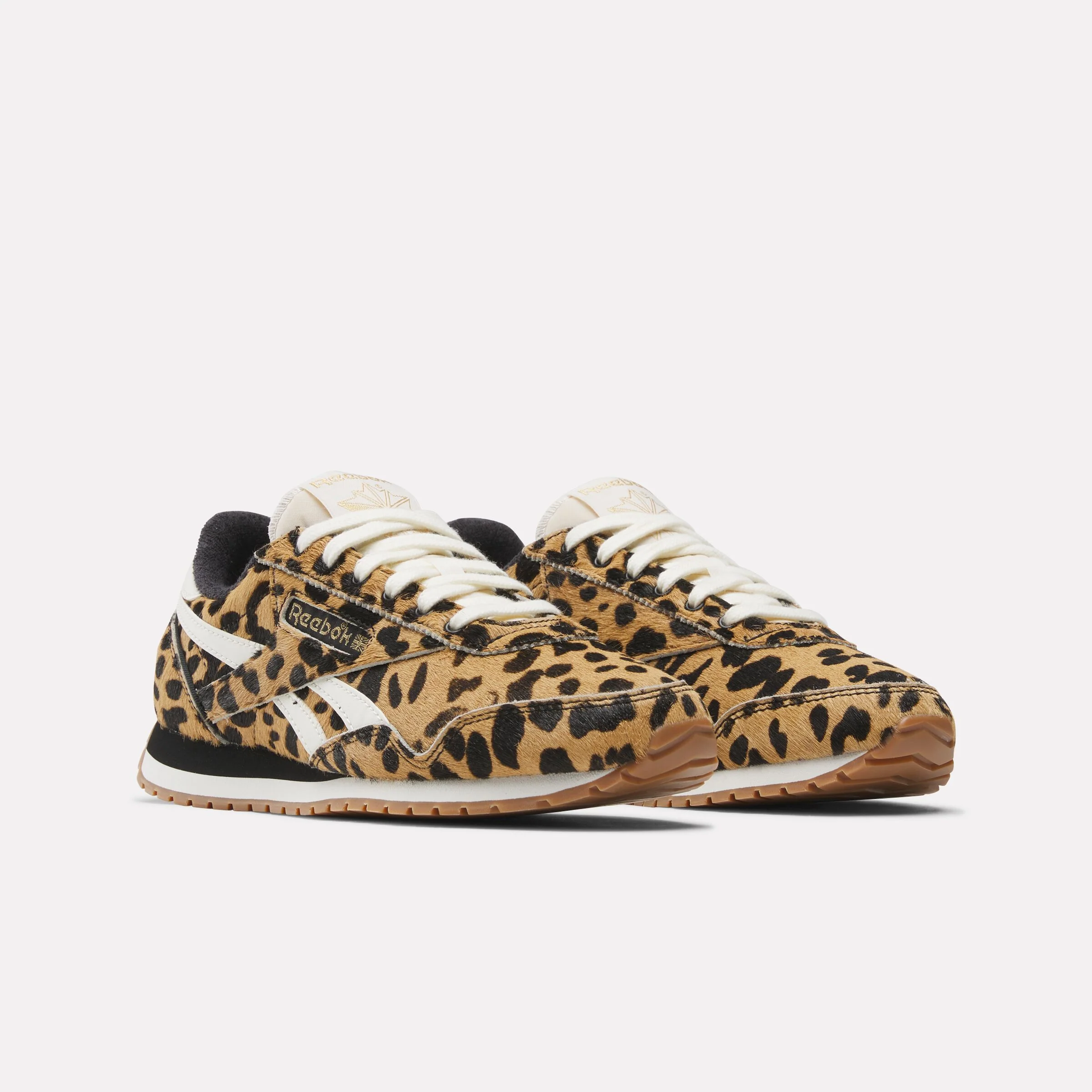 REEBOK FOOTWEAR WOMEN Classic AZ Shoes CHEETAH/BLACK/CHALK - Image 2