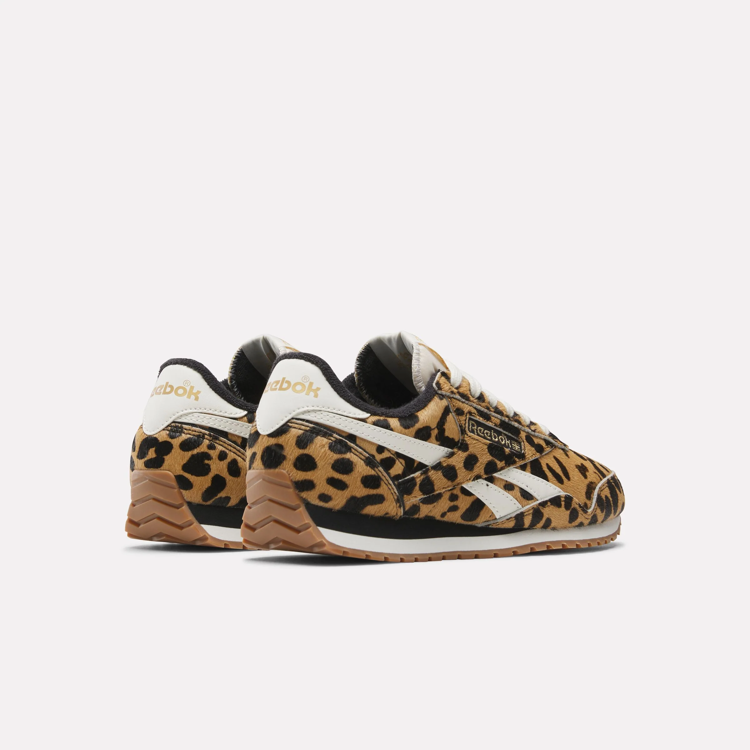 REEBOK FOOTWEAR WOMEN Classic AZ Shoes CHEETAH/BLACK/CHALK - Image 3