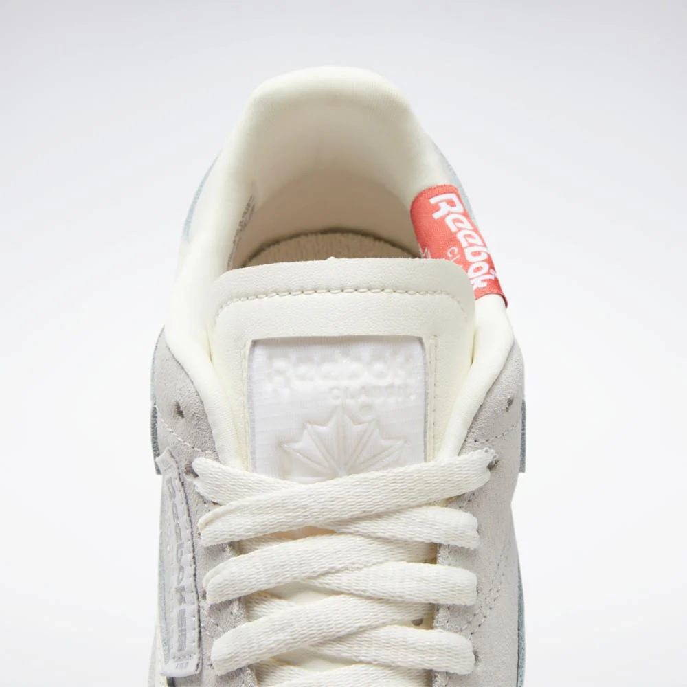 Reebok Footwear Women CLASSIC LEATHER CHALK/COLD GREY 1/FTWR WHT - Image 7