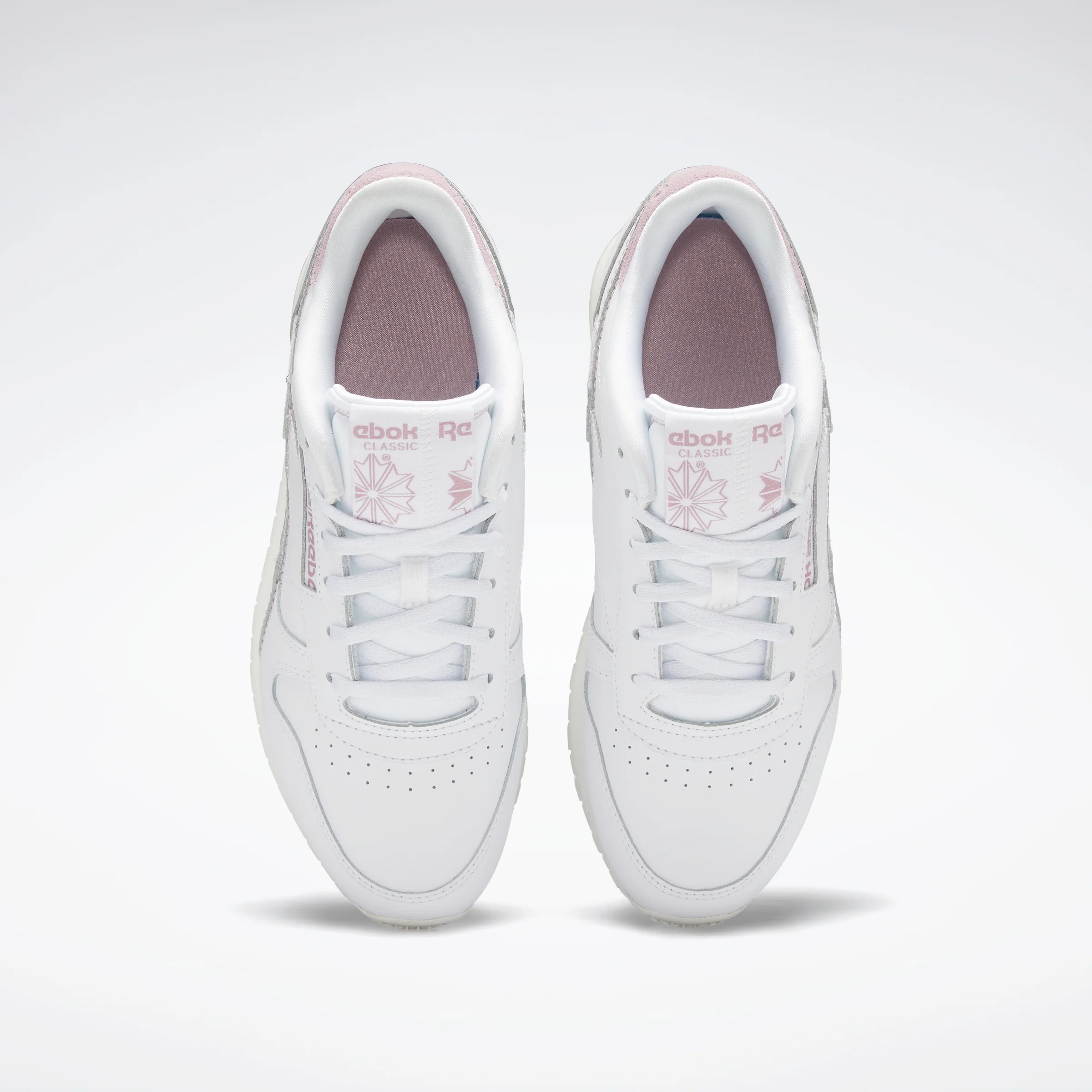 Reebok Footwear Women Classic Leather Make It Yours Shoes Ftwwht/Chalk/Inflil - Image 6