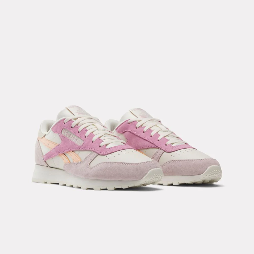 Reebok Footwear Women Classic Leather Shoes BON/PEAGLO/ASHLIL - Image 2