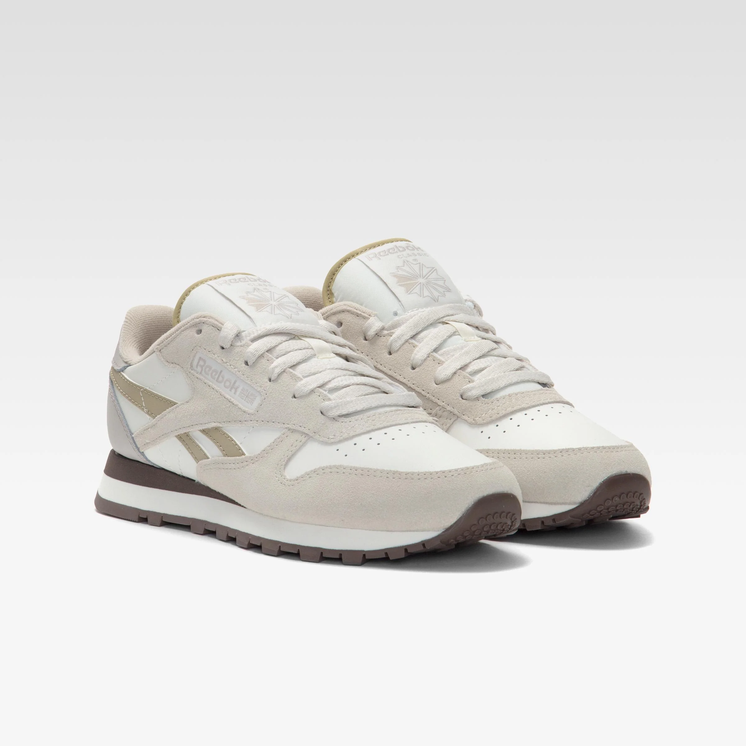Reebok Footwear Women Classic Leather Shoes CHALK/ALABASTER/MOONSTONE - Image 3