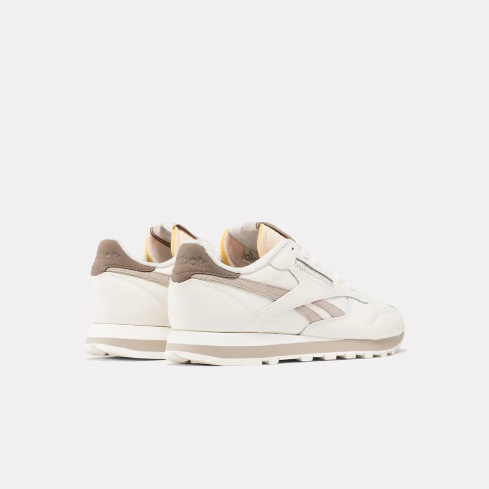 Reebok Footwear Women Classic Leather Shoes CHALK/ASH/UTIBRO - Image 3