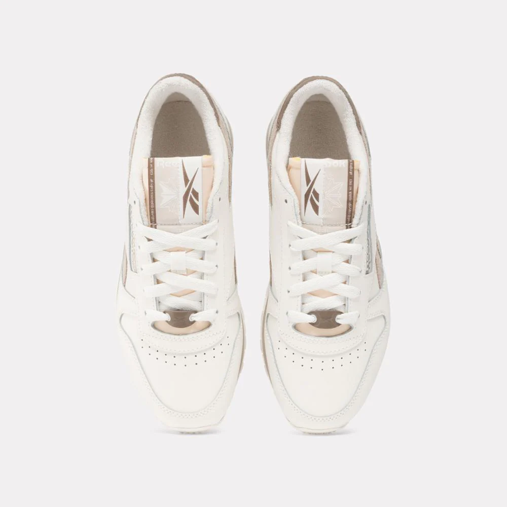 Reebok Footwear Women Classic Leather Shoes CHALK/ASH/UTIBRO - Image 5