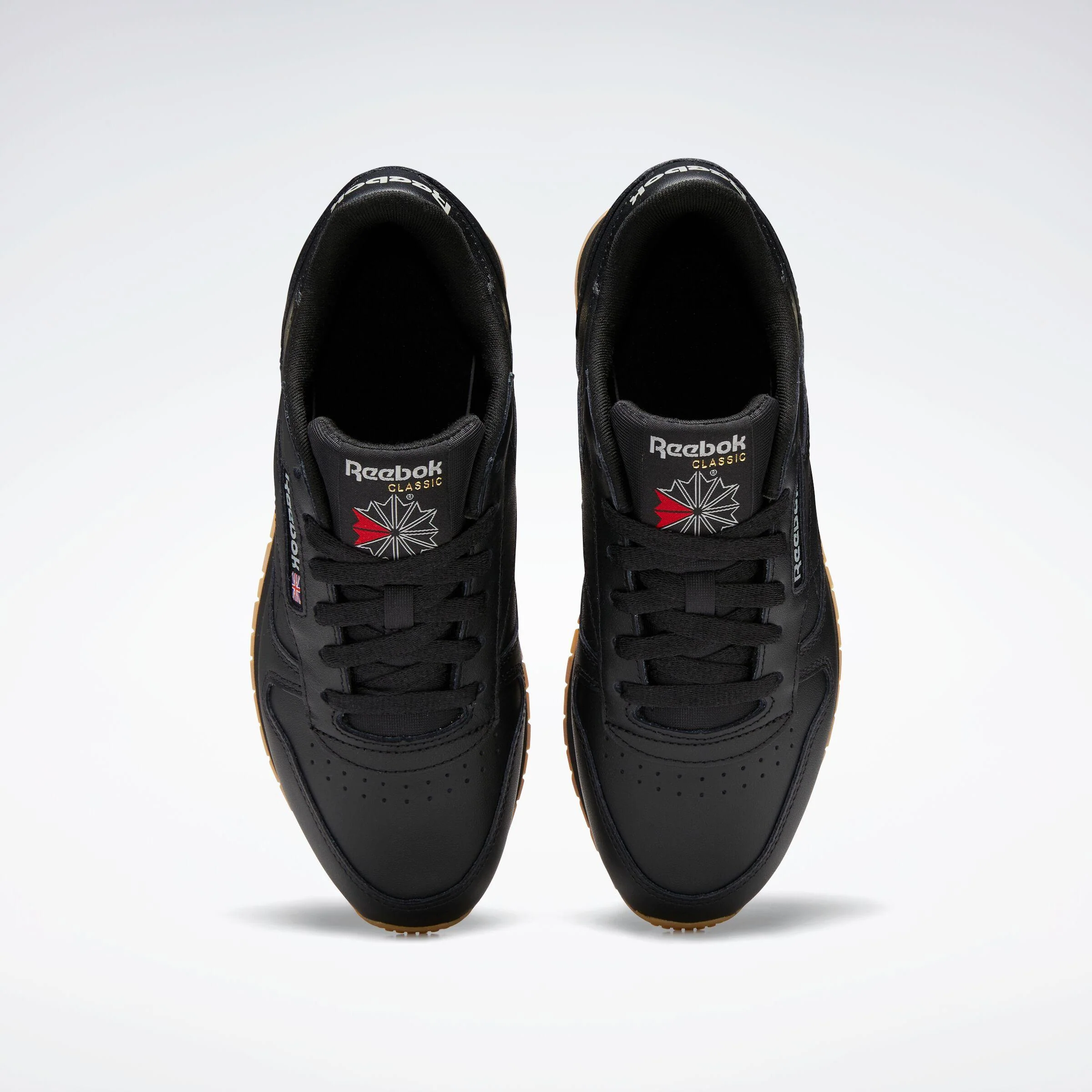 Reebok Footwear Women Classic Leather Shoes CORE BLK/PURE GRY 5/REEBOK RUB - Image 5