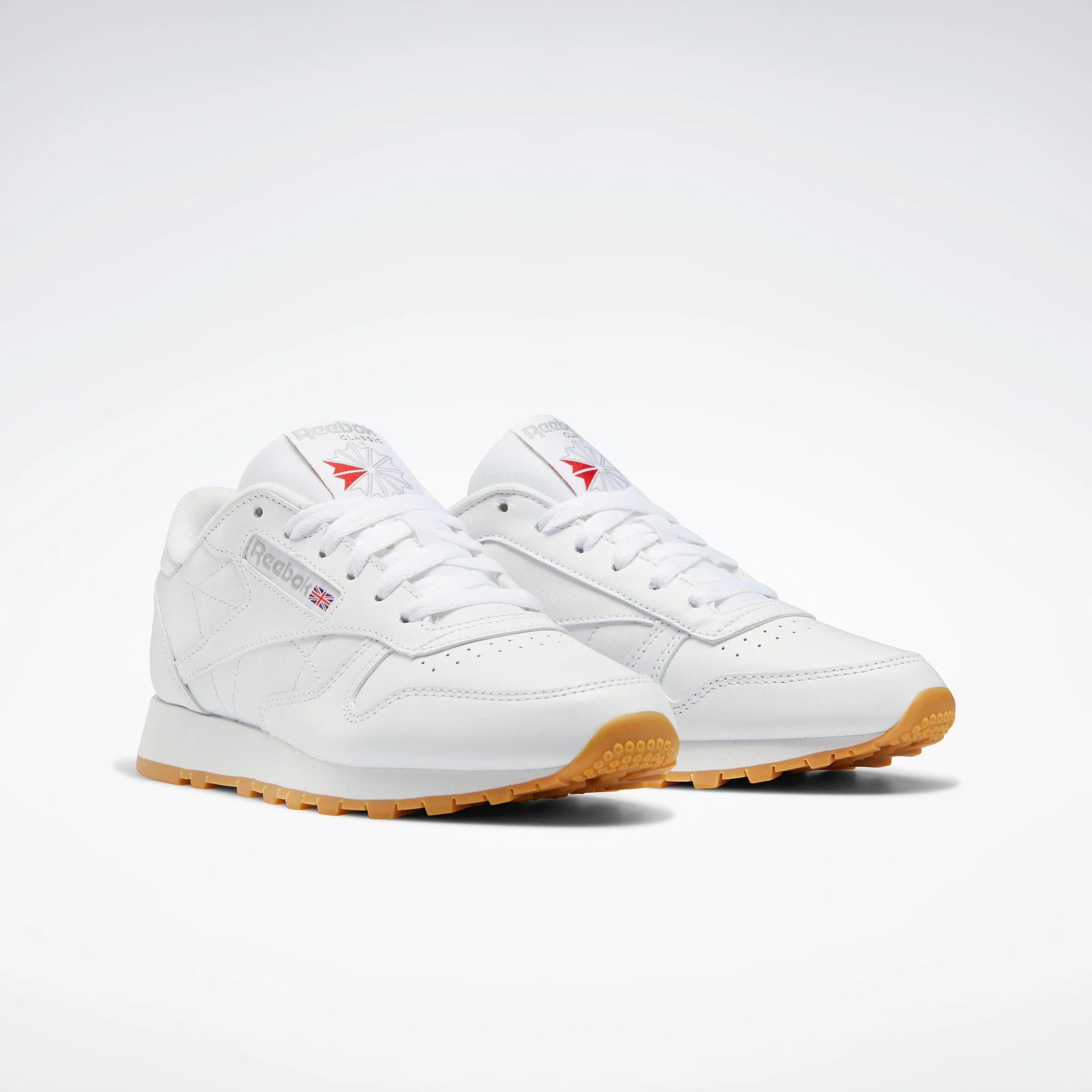 Reebok Footwear Women Classic Leather Shoes FTWR WHT/PURE GRY 3/REEBOK RUB - Image 2