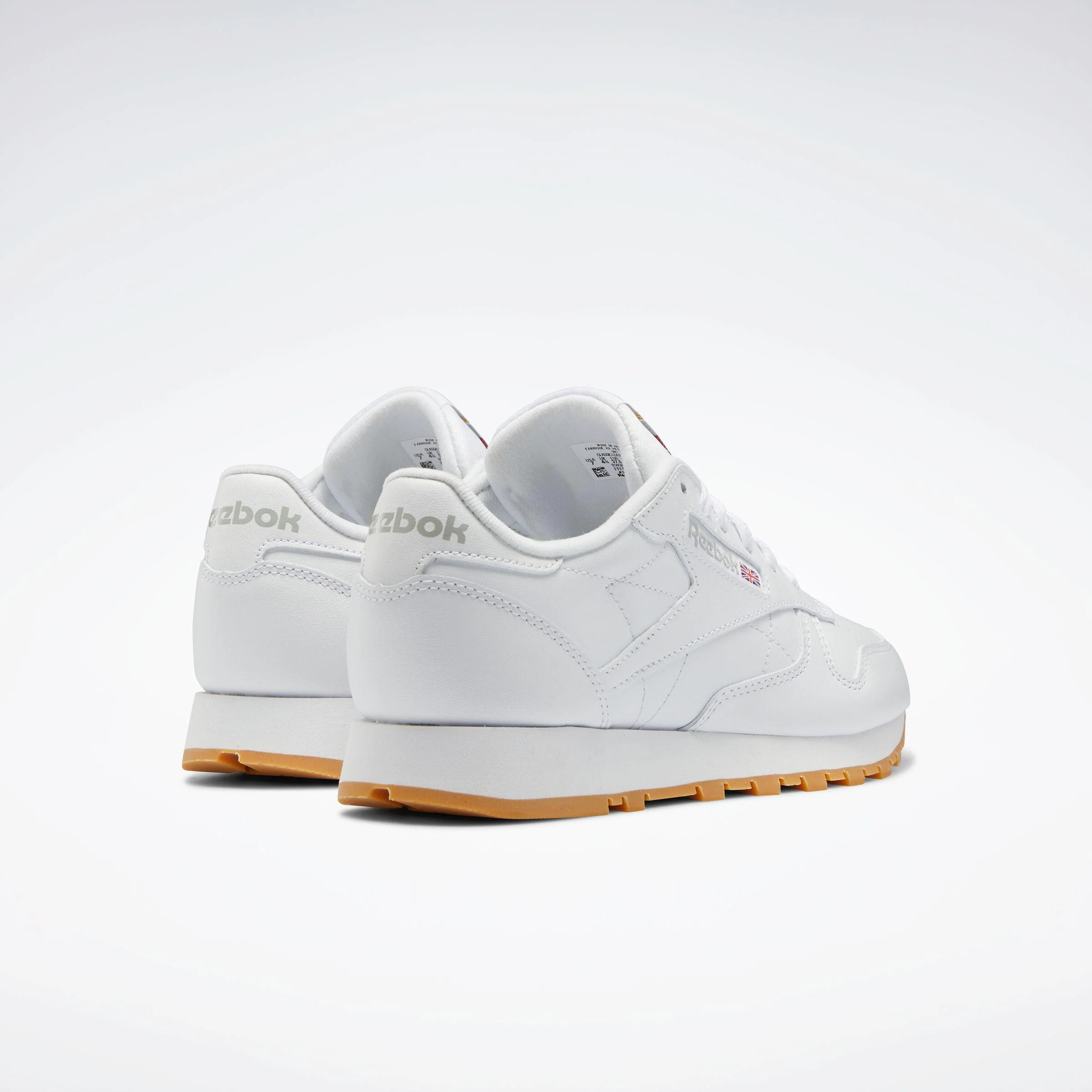 Reebok Footwear Women Classic Leather Shoes FTWR WHT/PURE GRY 3/REEBOK RUB - Image 3