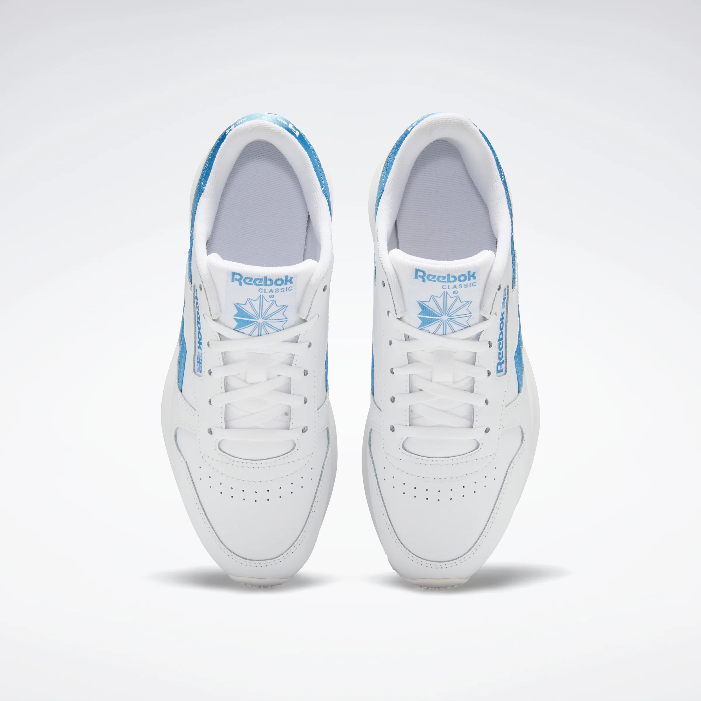 Reebok Footwear Women Classic Leather Sp Shoes Ftwwht/Ftwwht/Essblu - Image 6