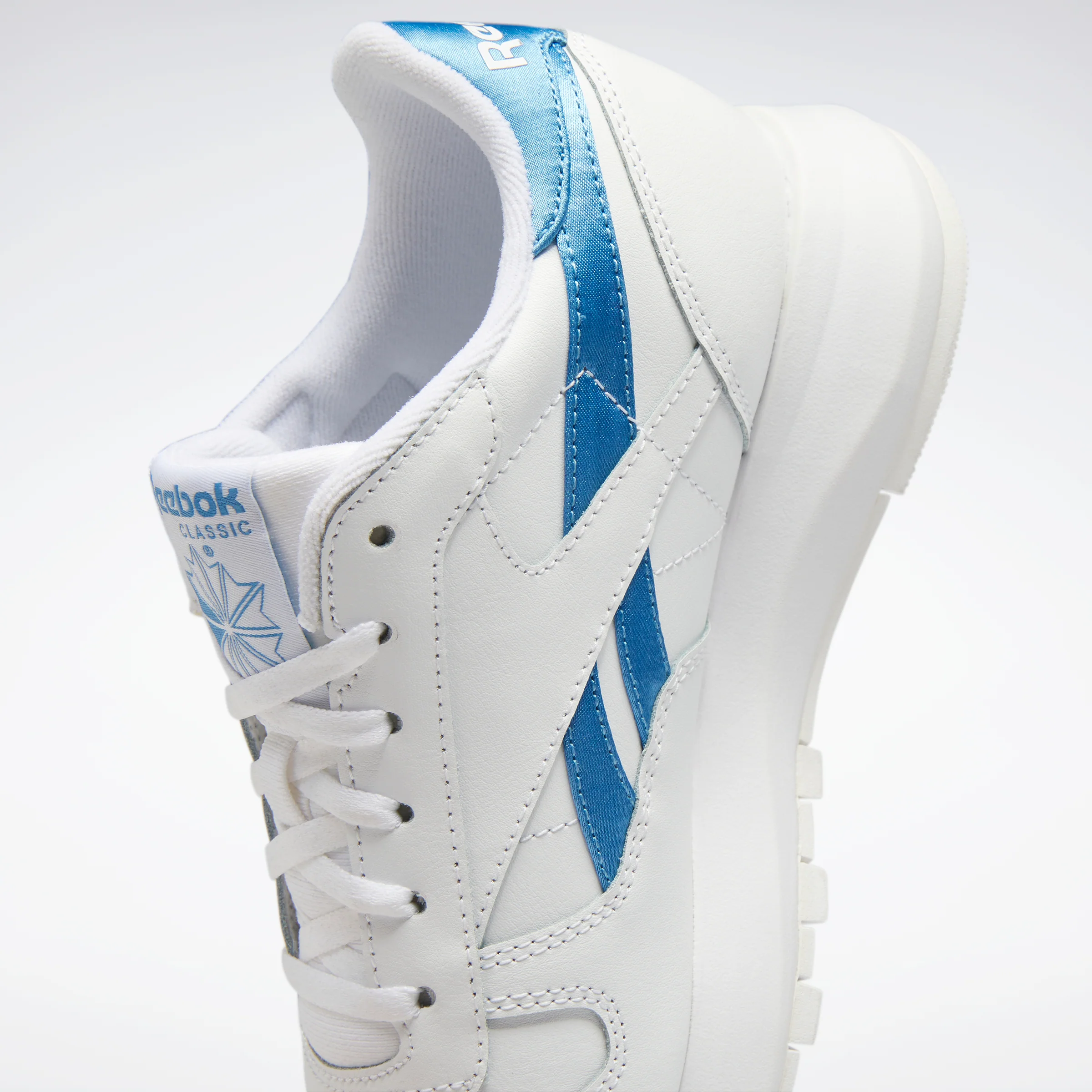 Reebok Footwear Women Classic Leather Sp Shoes Ftwwht/Ftwwht/Essblu - Image 7