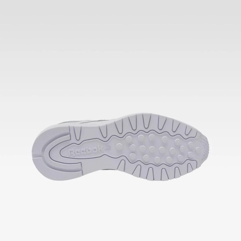 Reebok Footwear Women Classic Leather SP Shoes FTWWHT/FTWWHT/PURGRY - Image 3