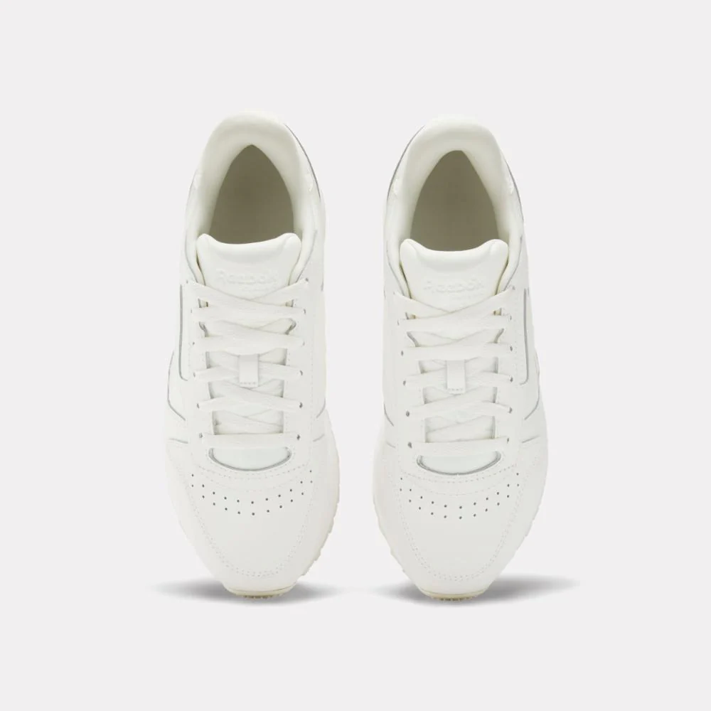 Reebok Footwear Women Classic Leather Triple Lift Shoes CHALK/CHALK/ALABASTER - Image 5