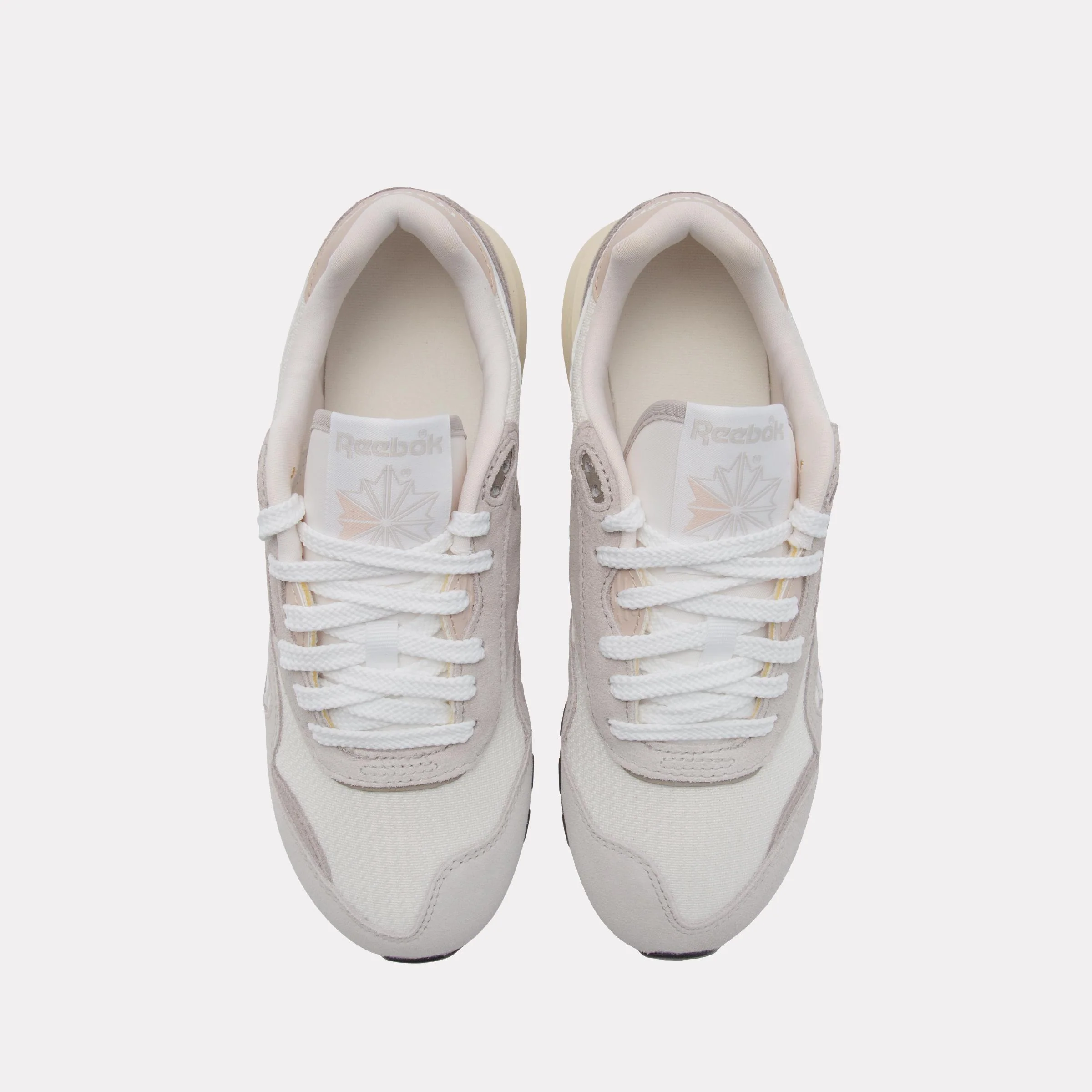 Reebok Footwear Women Classic Nylon 89 Shoes MOONSTONE/GRITTY GREY/WHITE - Image 6