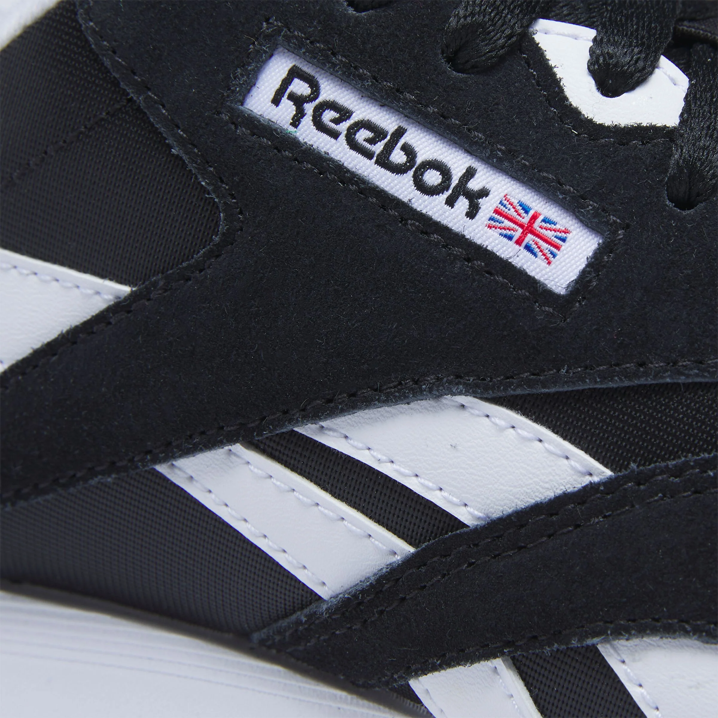 REEBOK FOOTWEAR WOMEN Classic Nylon Shoes CORE BLK/FTWR WHT/FTWR WHT - Image 6