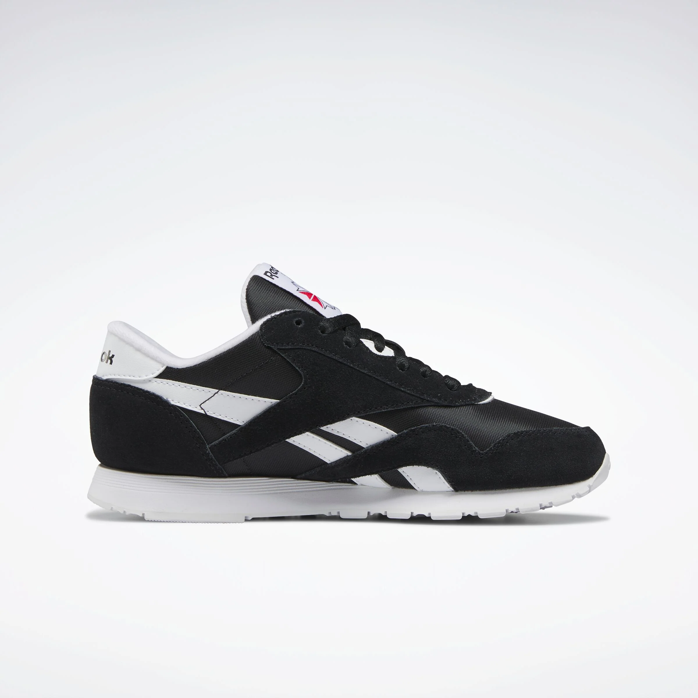 REEBOK FOOTWEAR WOMEN Classic Nylon Shoes CORE BLK/FTWR WHT/FTWR WHT - Image 9