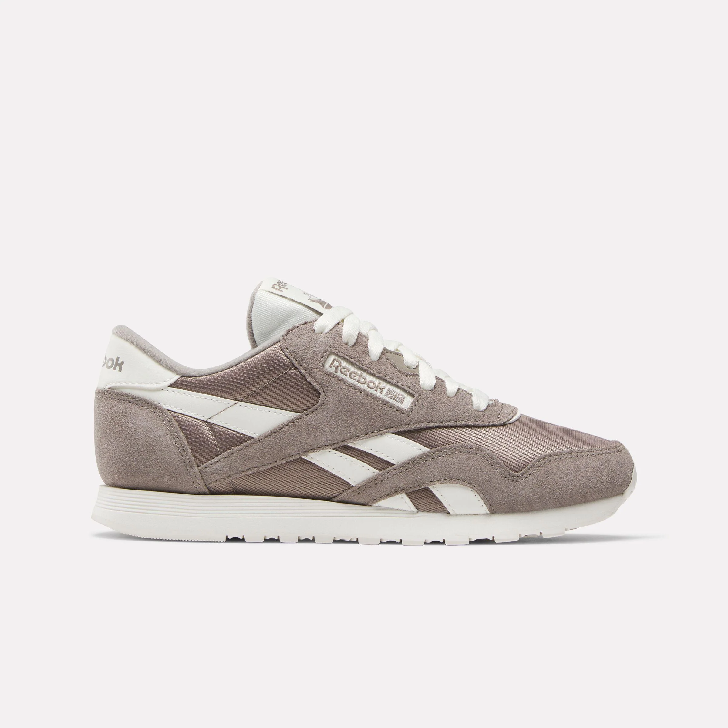 Reebok Footwear Women Classic Nylon Shoes GRITTY GREY/GRITTY GREY/CHALK