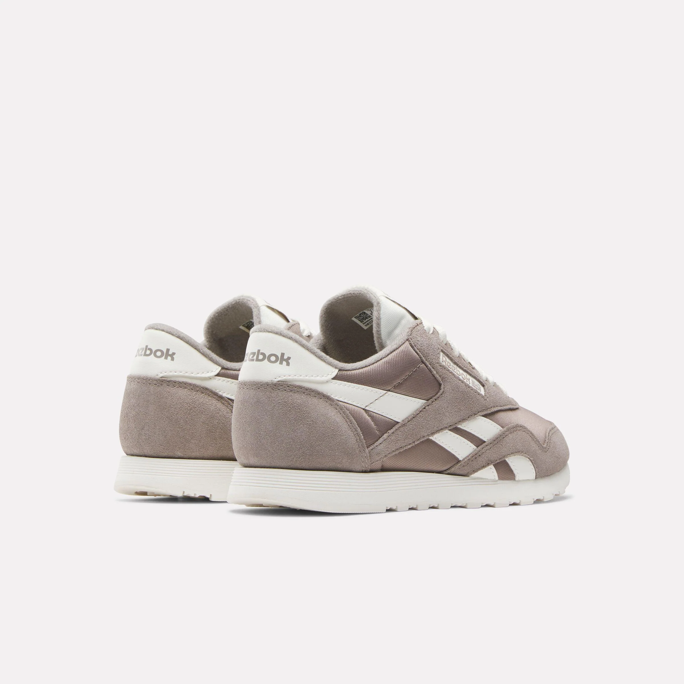 Reebok Footwear Women Classic Nylon Shoes GRITTY GREY/GRITTY GREY/CHALK - Image 3