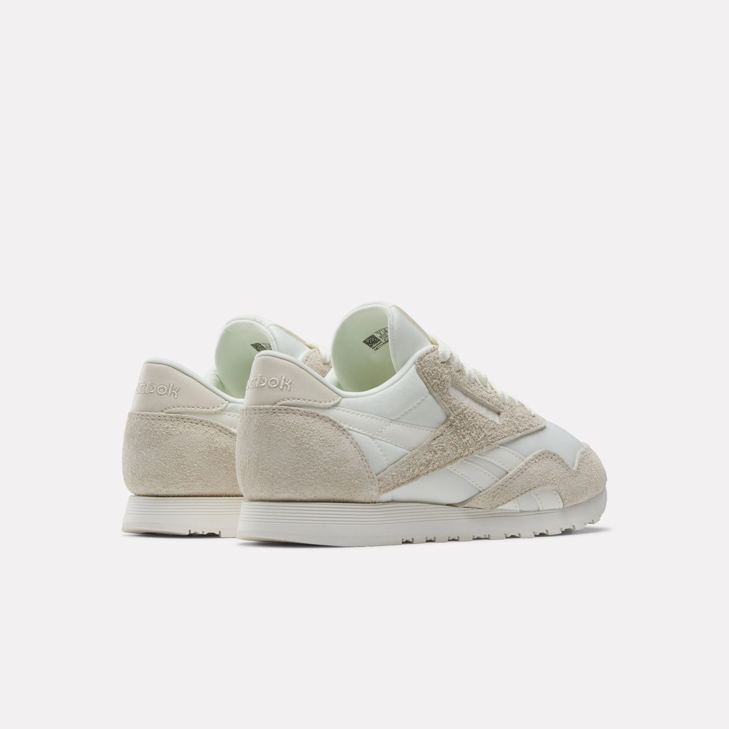 Reebok Footwear Women Classic Nylon Shoes SAND/SAND/CHALK - Image 3