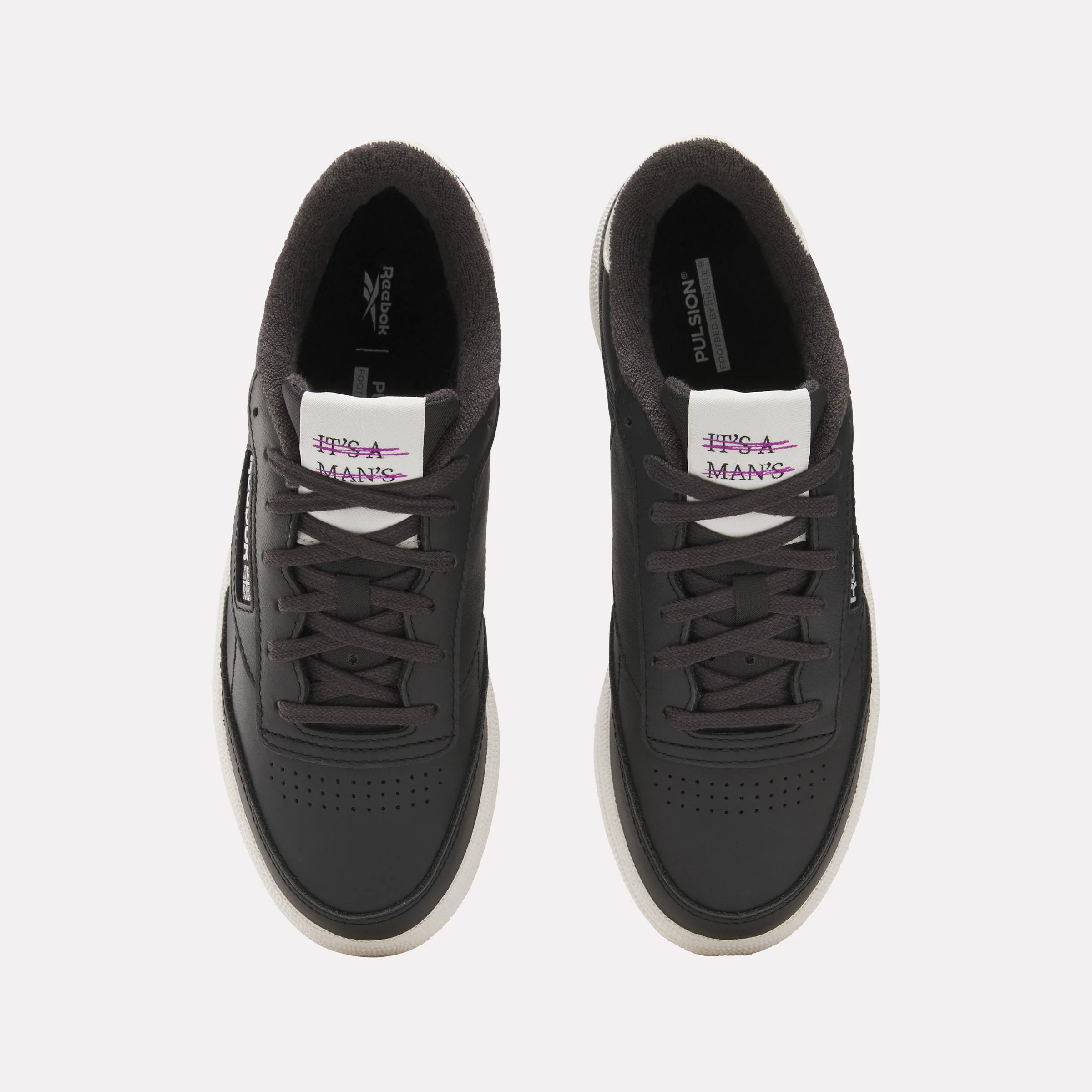 Reebok Footwear Women Club C 85 Shoes BLACK/CHALK/PURPLERAVE - Image 5