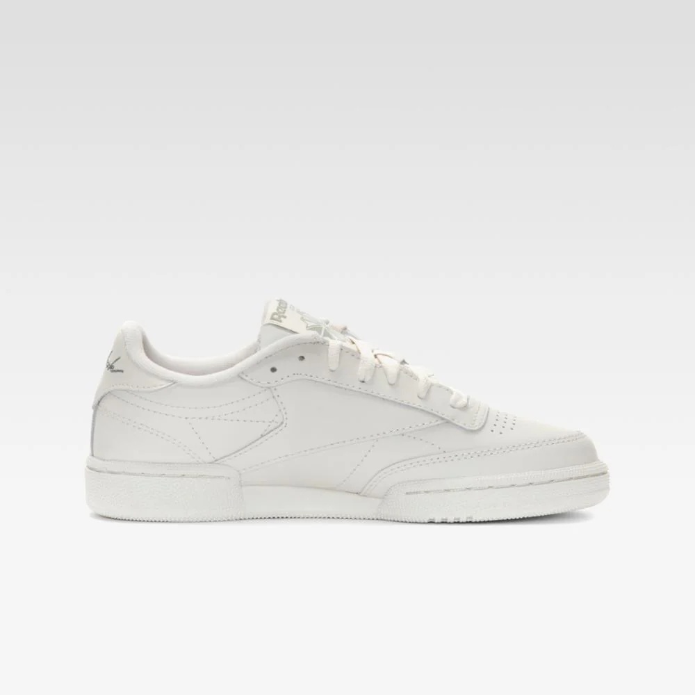 Reebok Footwear Women Club C 85 Shoes BONE/BONE/VINTAGE GREEN - Image 2