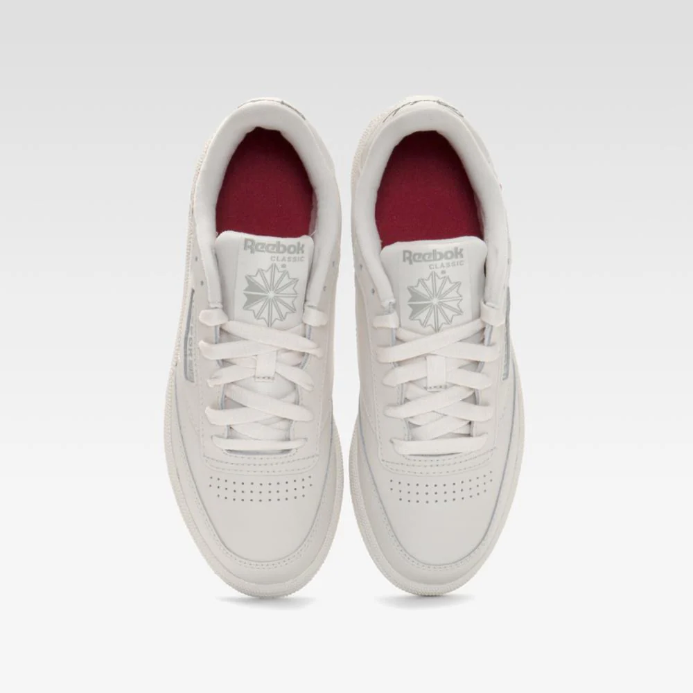 Reebok Footwear Women Club C 85 Shoes BONE/BONE/VINTAGE GREEN - Image 6