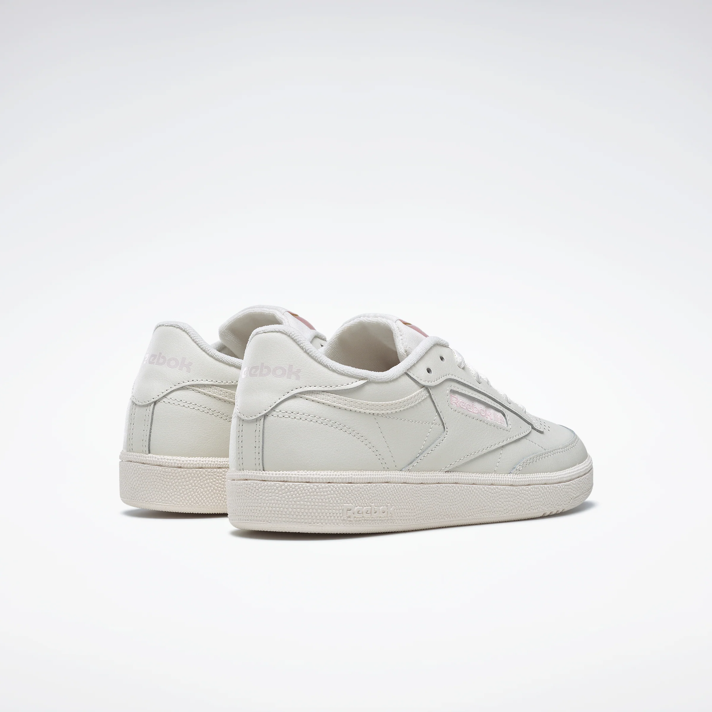 Reebok Footwear Women Club C 85 Shoes Chalk/Chalk/Porpnk - Image 4