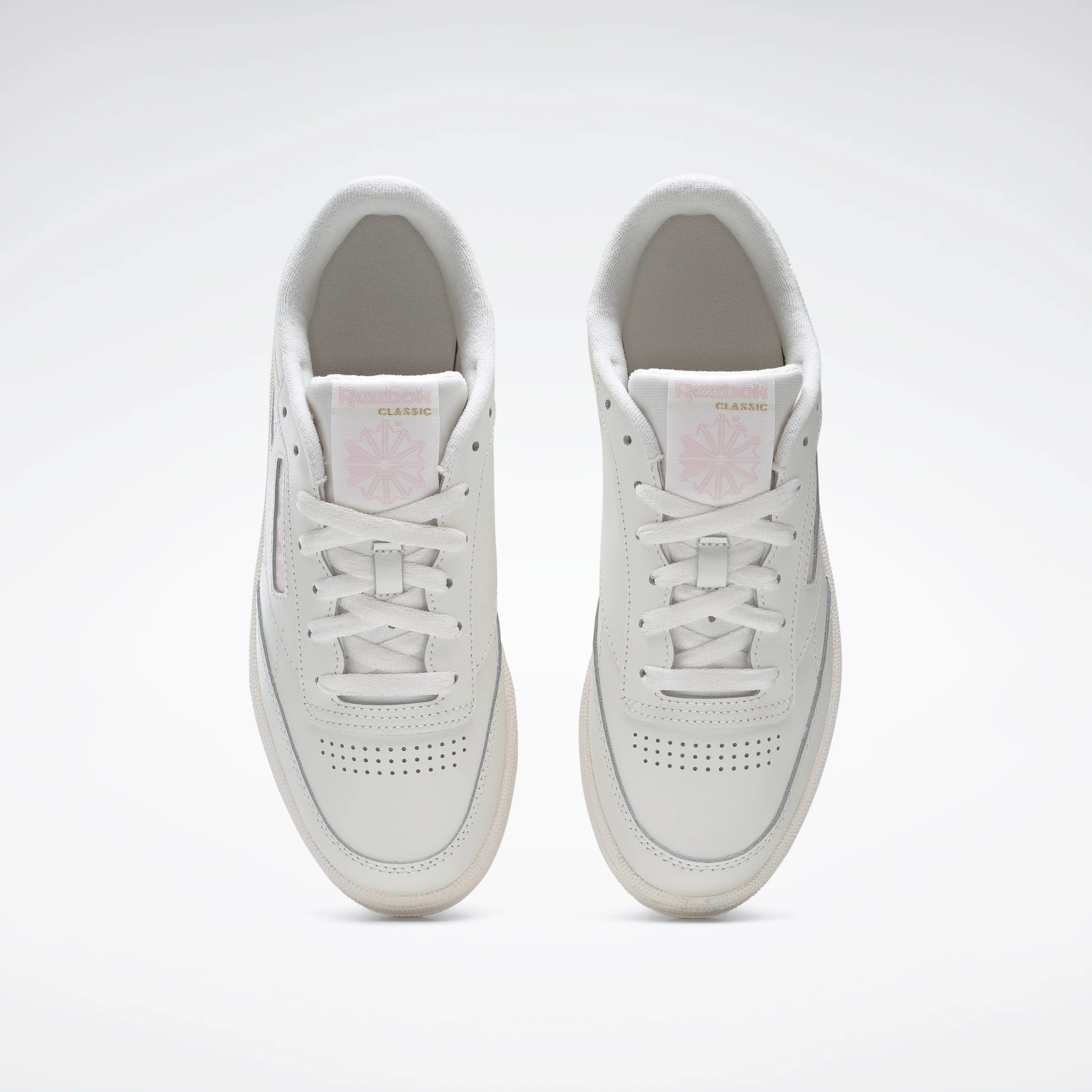 Reebok Footwear Women Club C 85 Shoes Chalk/Chalk/Porpnk - Image 6