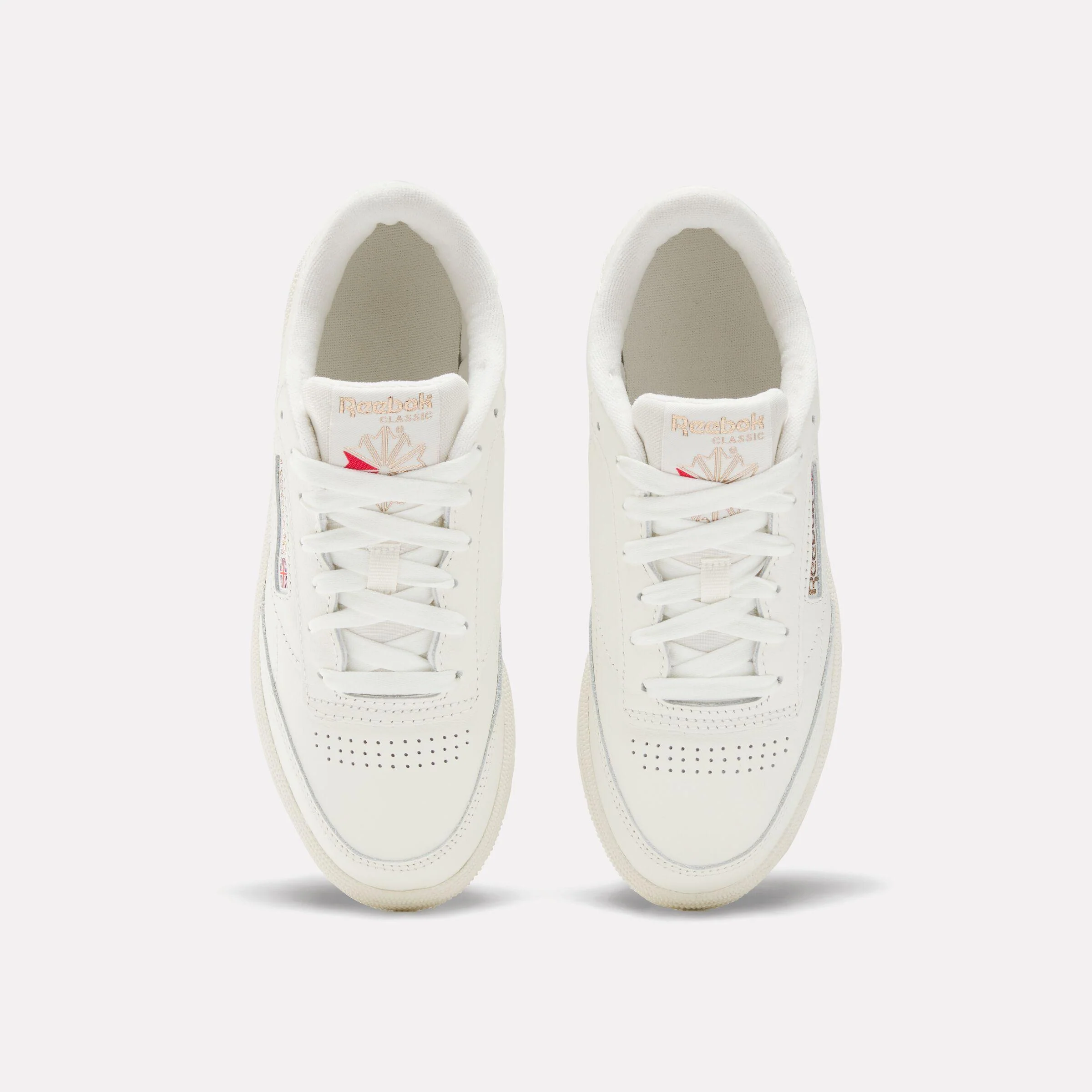 Reebok Footwear Women Club C 85 Shoes CHALK/CHALK/ROSE GOLD - Image 5