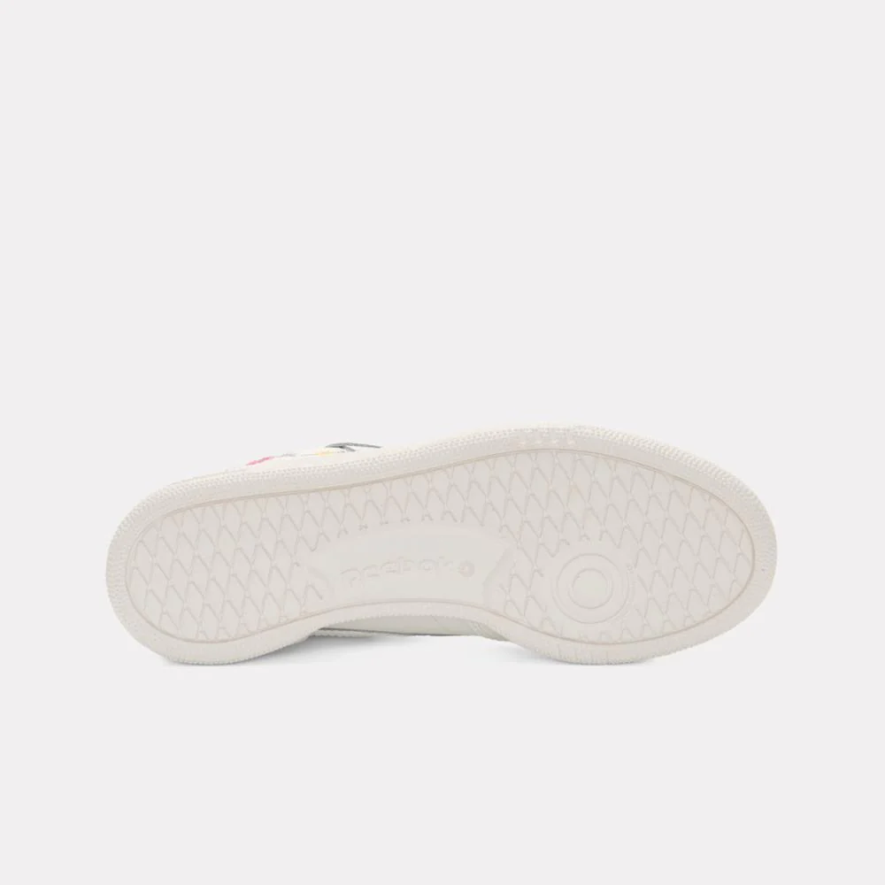 Reebok Footwear Women Club C 85 Shoes CHALK/ORANGE/PINK - Image 4