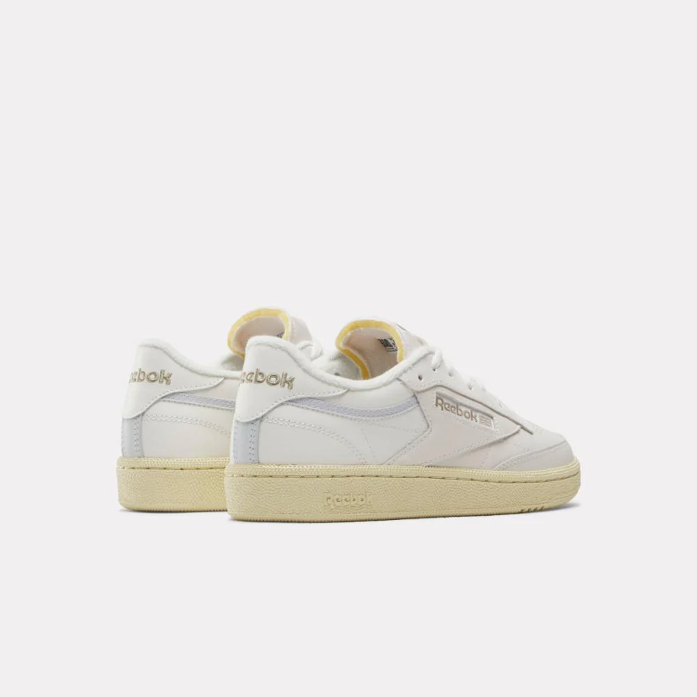 Reebok Footwear Women Club C 85 Shoes CHALK/WEATHEREDWHITE/MOON - Image 3