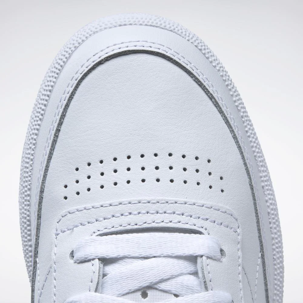 Reebok Footwear Women Club C 85 Shoes FTWR WHT/FTWR WHT/GOLD MET. - Image 7