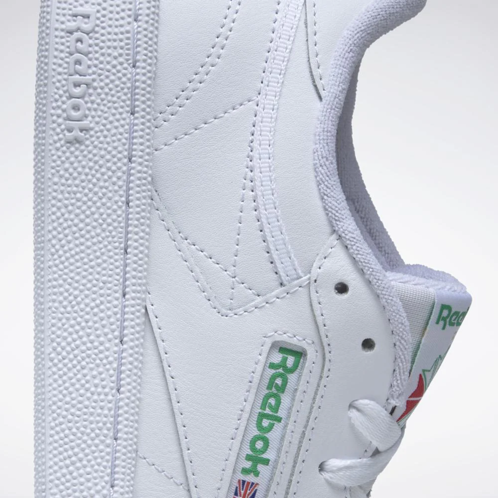 Reebok Footwear Women Club C 85 Shoes FTWR WHT/FTWR WHT/GOLD MET. - Image 8