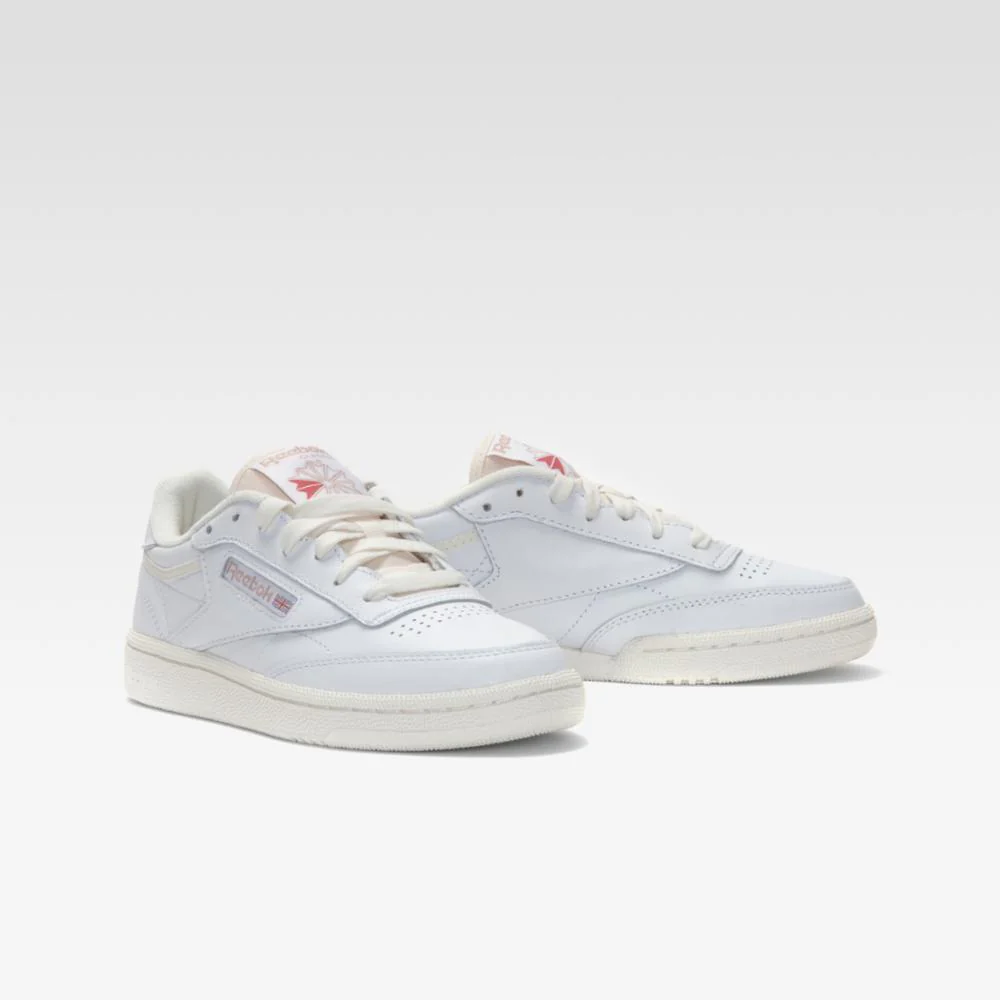 Reebok Footwear Women Club C 85 Shoes FTWWHT/CHALK/PINSTU - Image 3