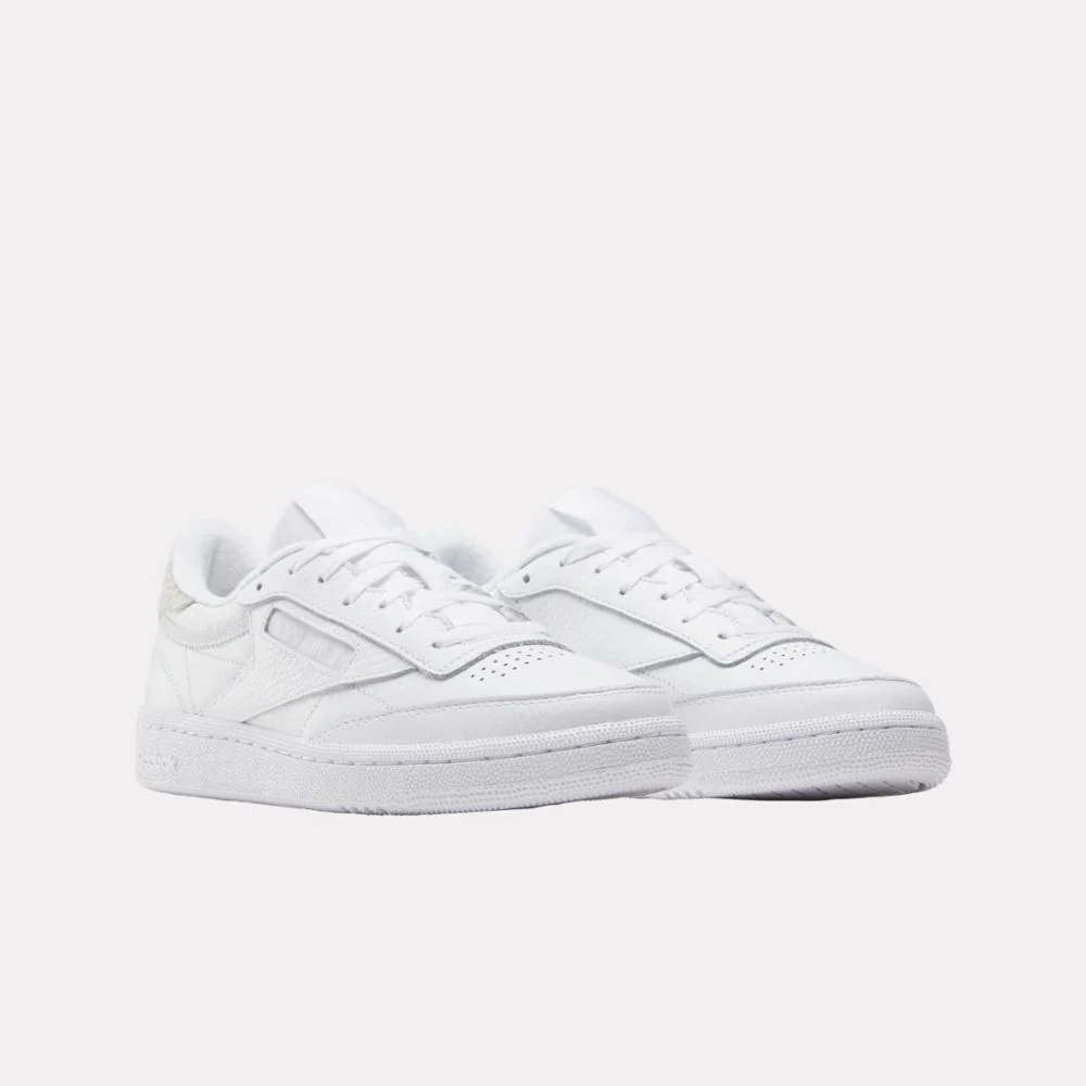 Reebok Footwear Women Club C 85 Shoes WHITE/BARELYGREY/MOON - Image 2