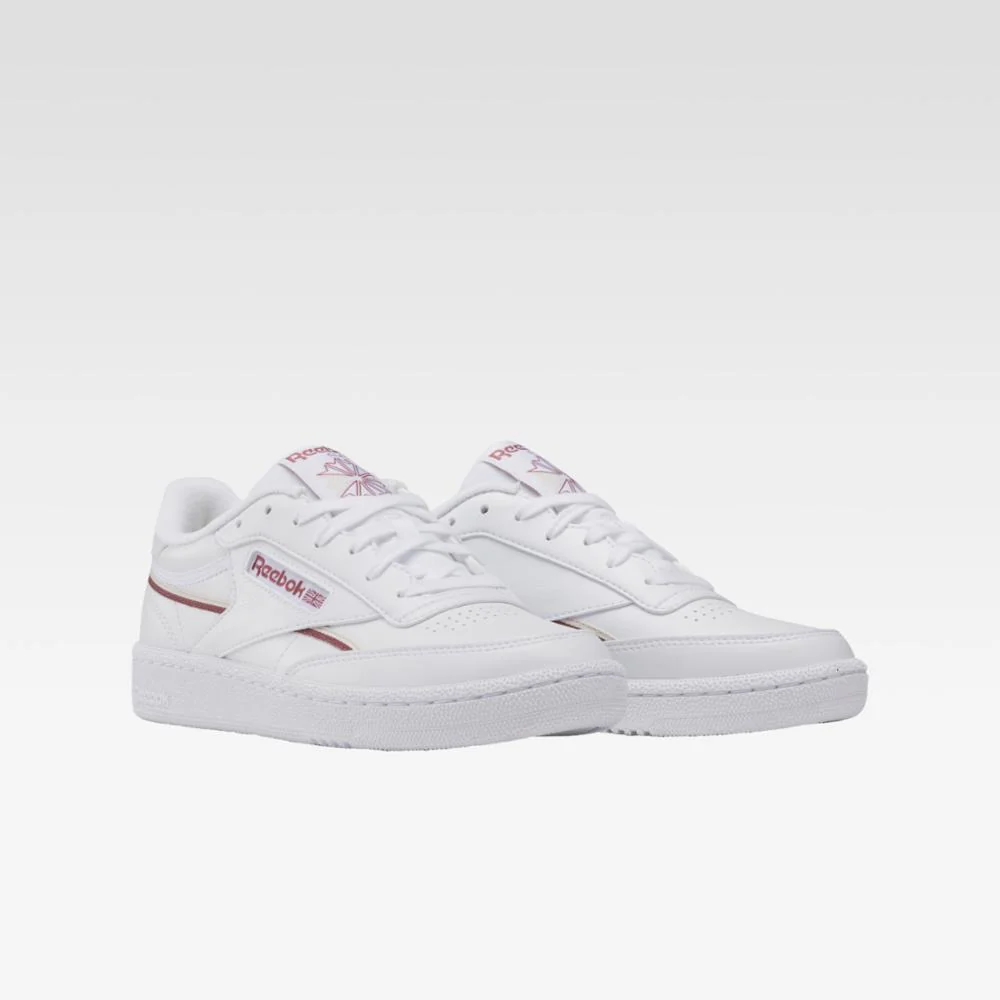 Reebok Footwear Women Club C 85 Vegan Women's Shoes WHITE/SEDROS/WHITE