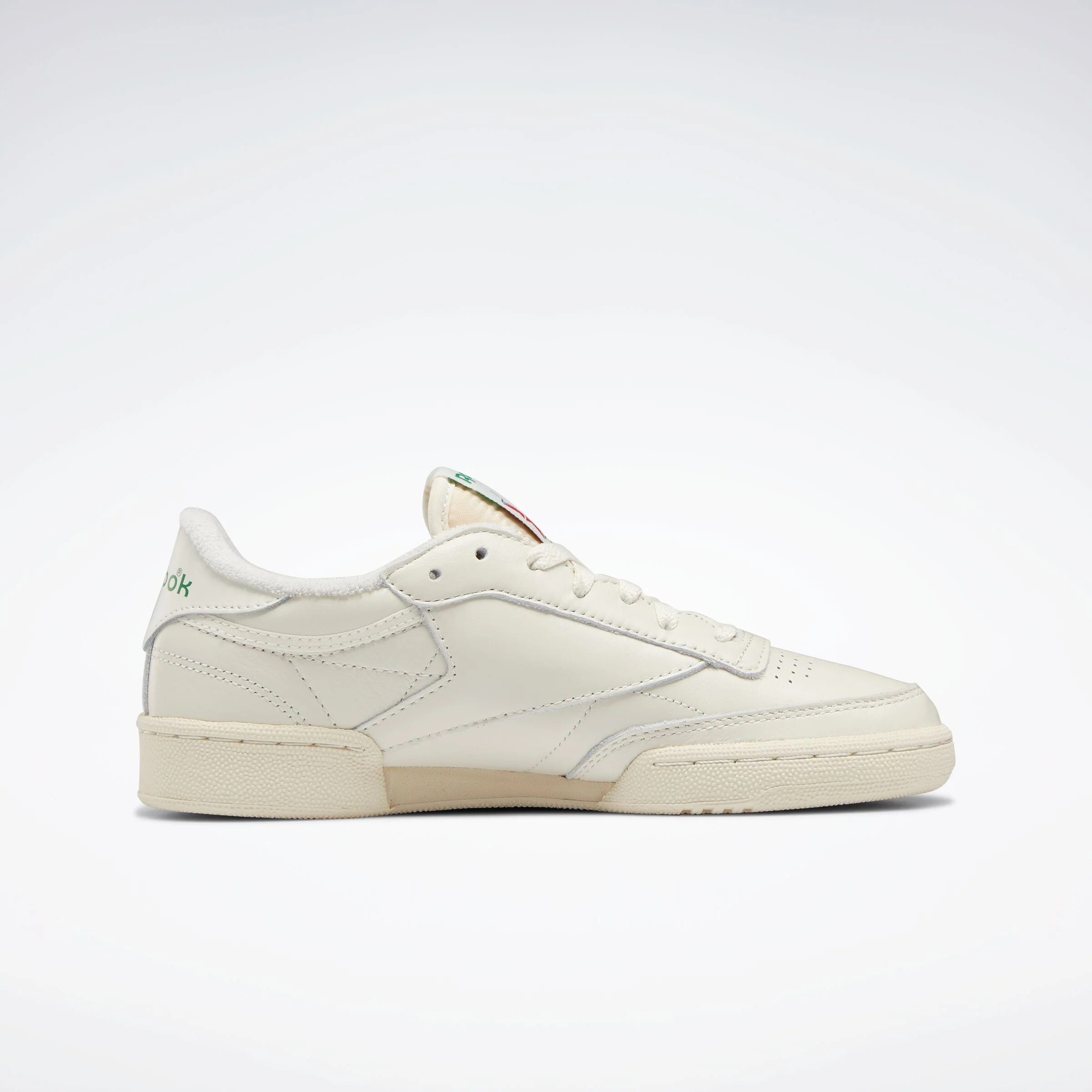 REEBOK FOOTWEAR WOMEN Club C 85 Vintage Shoes CHALK/ALABASTER/GLEN GREEN - Image 3