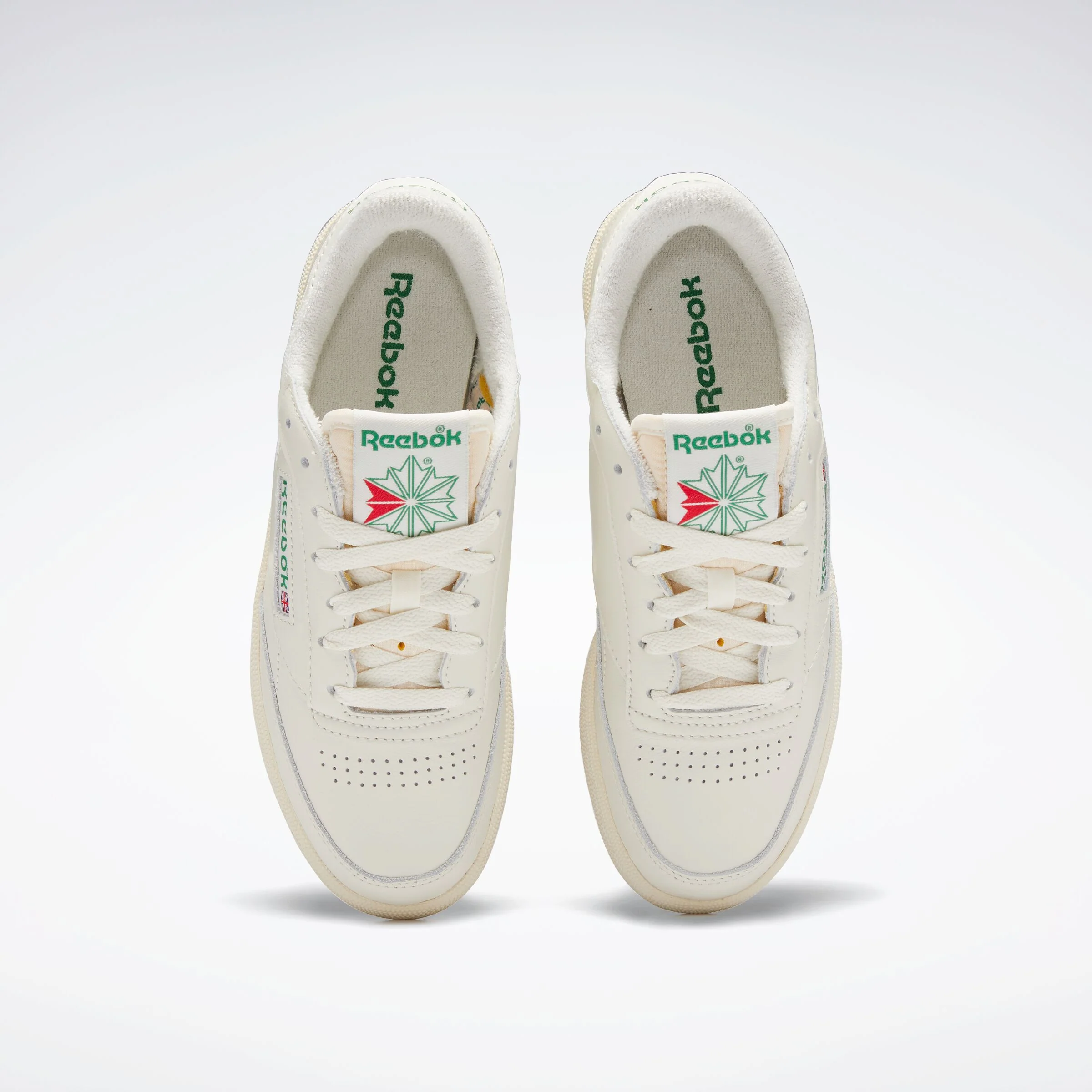 REEBOK FOOTWEAR WOMEN Club C 85 Vintage Shoes CHALK/ALABASTER/GLEN GREEN - Image 6