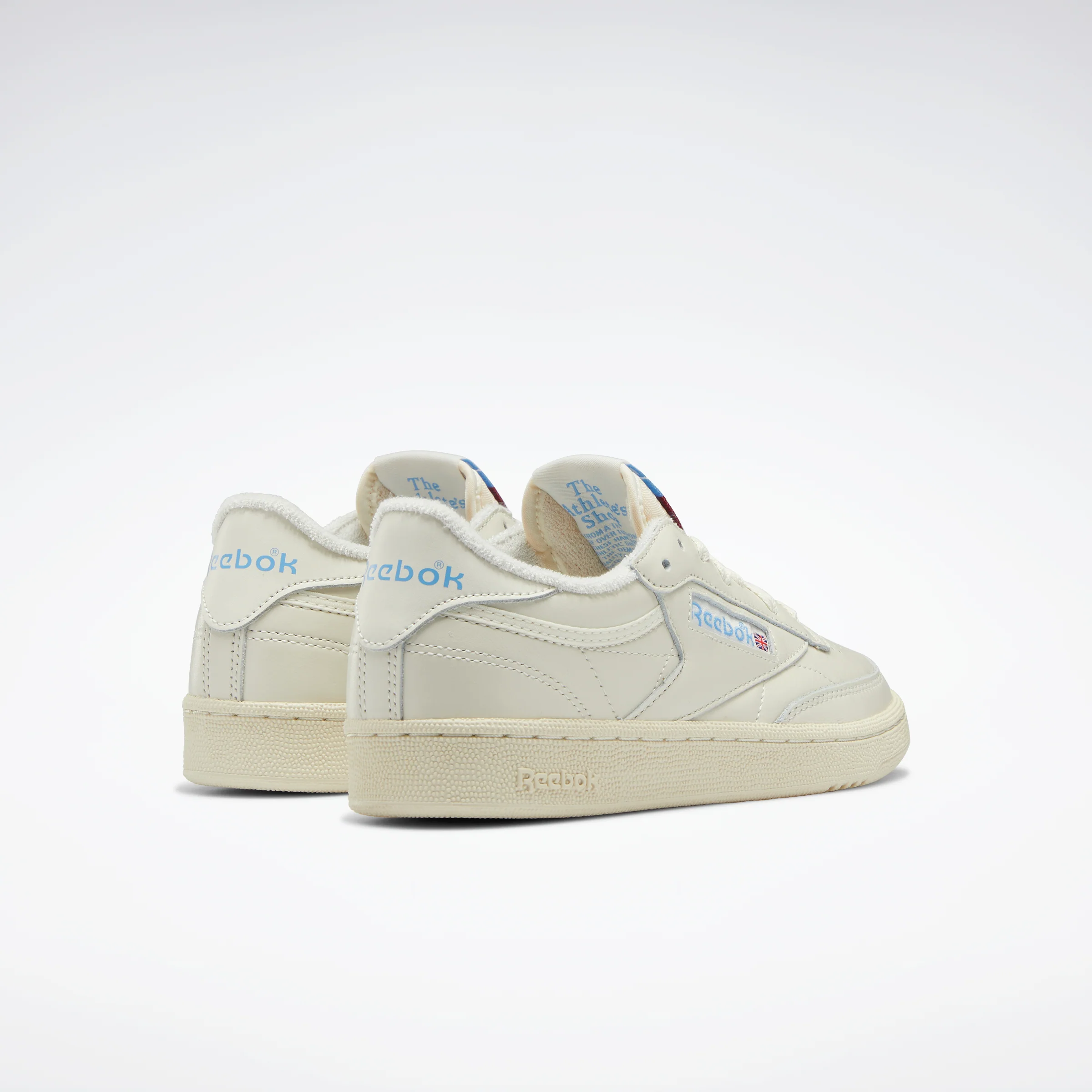 Reebok Footwear Women Club C 85 Vintage Shoes Chalk/Alabas/Skyblu - Image 4