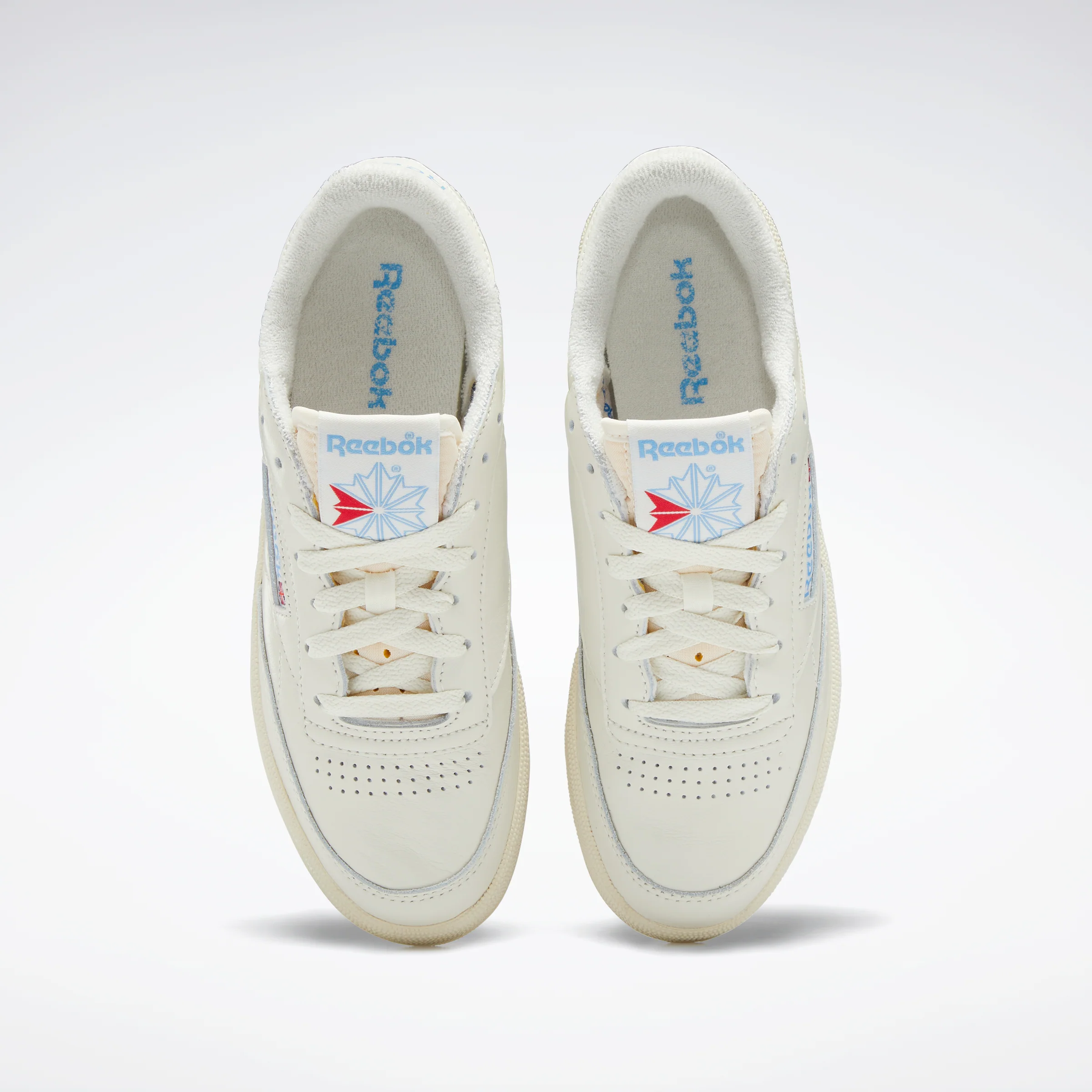 Reebok Footwear Women Club C 85 Vintage Shoes Chalk/Alabas/Skyblu - Image 6