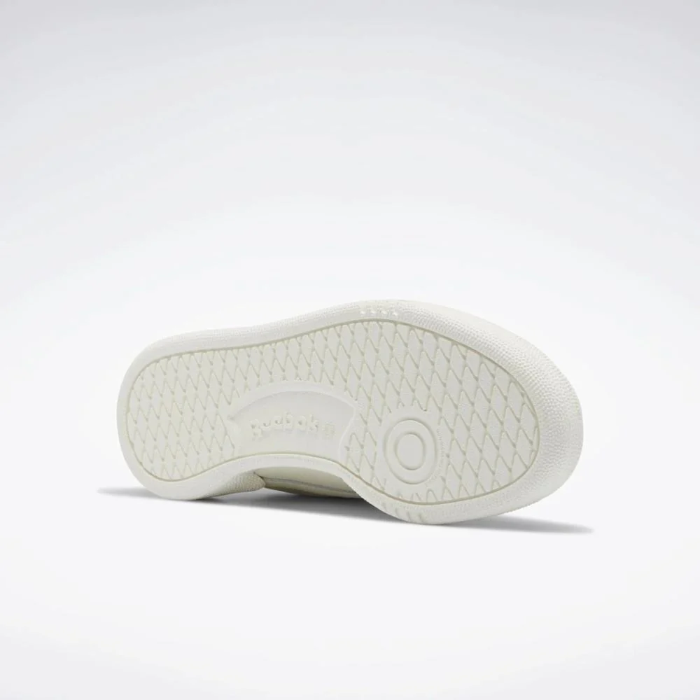 Reebok Footwear Women Club C 85 Women's Shoes CHALK/CHALK/LIGHT SAGE - Image 5
