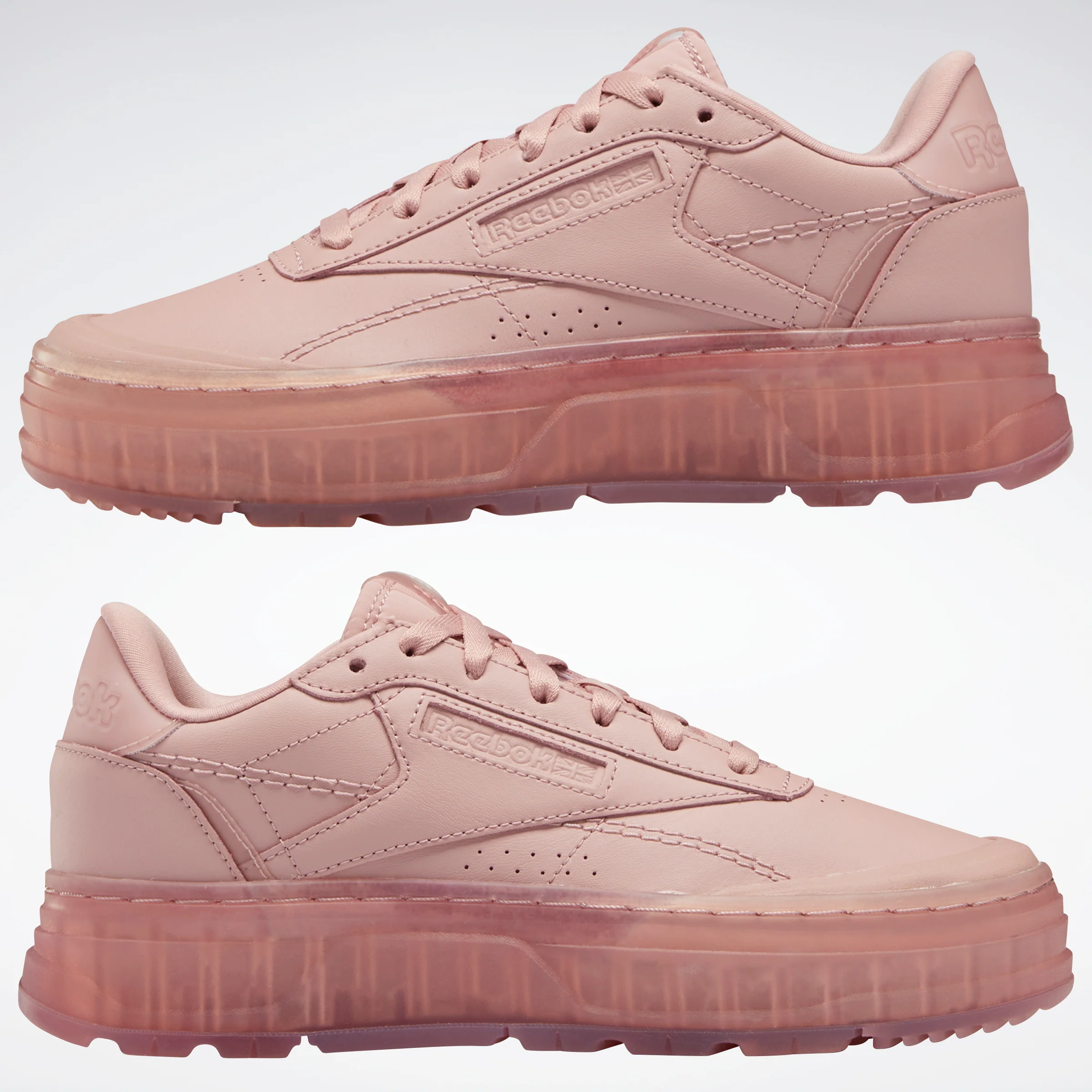 Reebok Footwear Women Club C Double Geo Shoes Smoros/Smoros/Smoros - Image 9