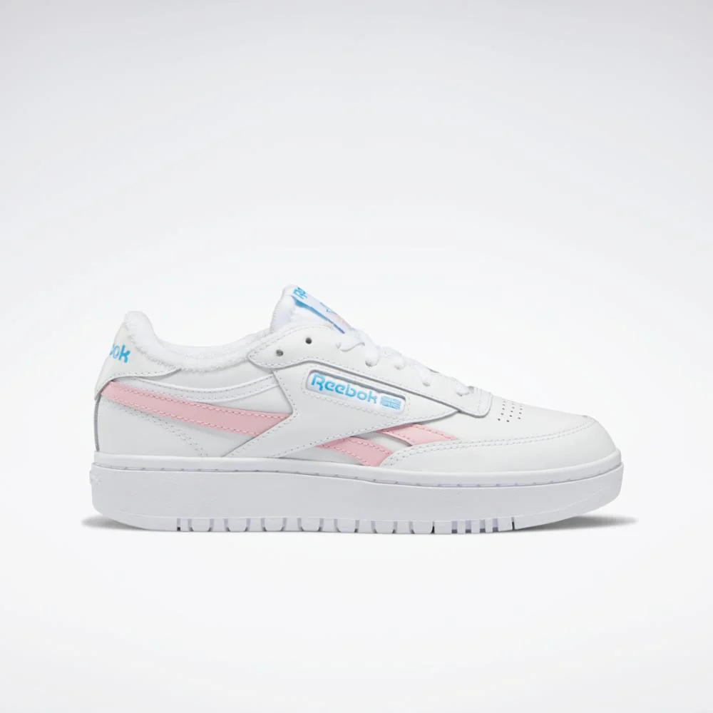 Reebok Footwear Women Club C Double Revenge FTWWHT/PNKGLW/RADAQU