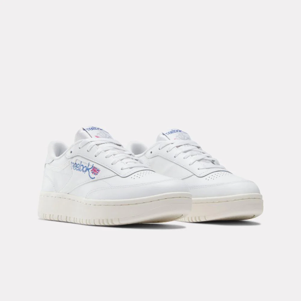 Reebok Footwear Women Club C Double Shoes FTWWHT/CHALK/STEPUR - Image 2