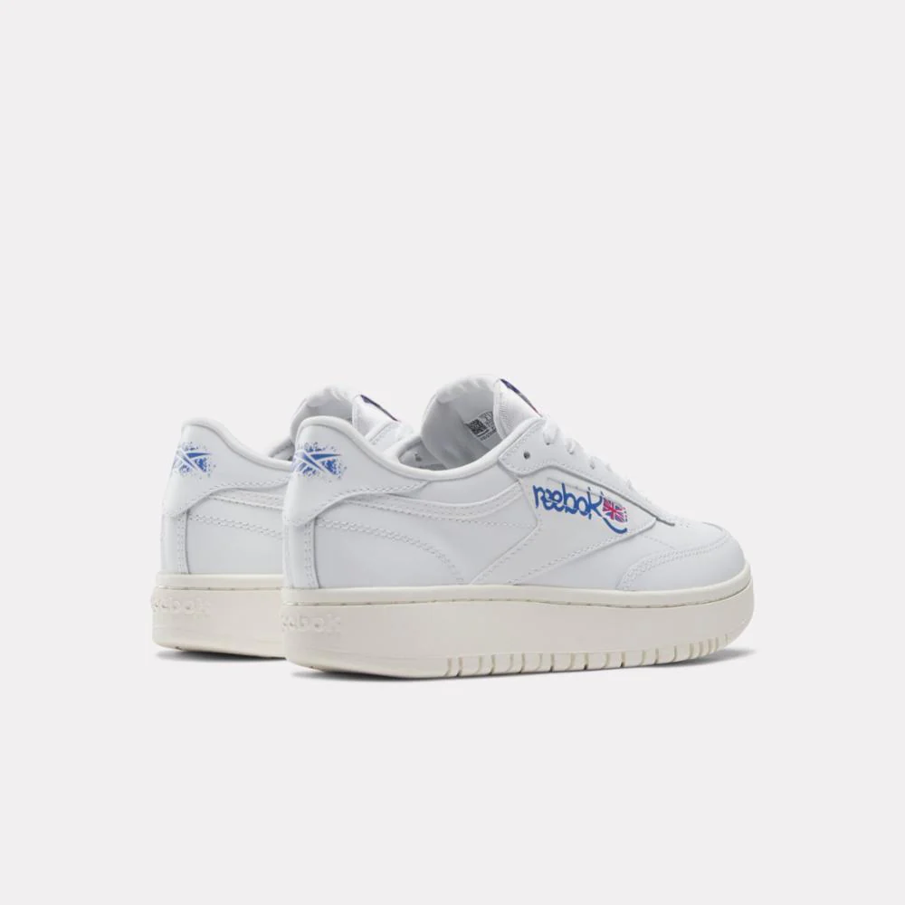 Reebok Footwear Women Club C Double Shoes FTWWHT/CHALK/STEPUR - Image 3